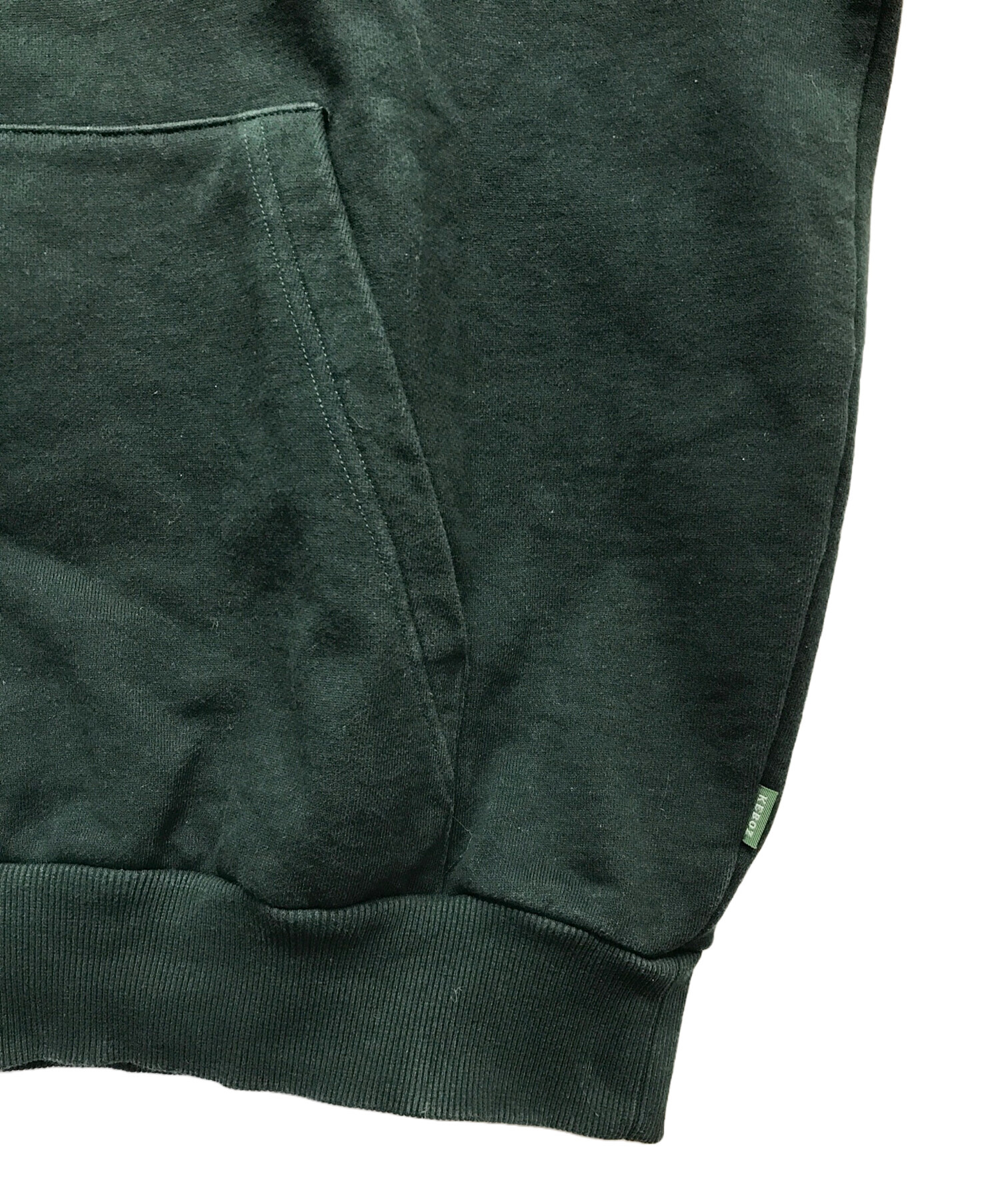 中古・古着通販】KEBOZ (ケボズ) プルオーバーパーカー グリーン