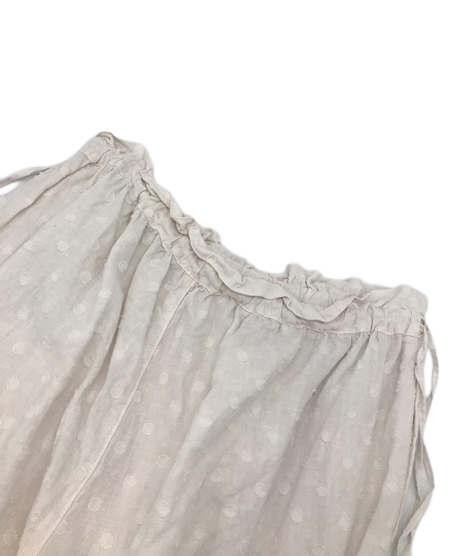 中古・古着通販】nest Robe (ネストローブ) リネンドットジャガード