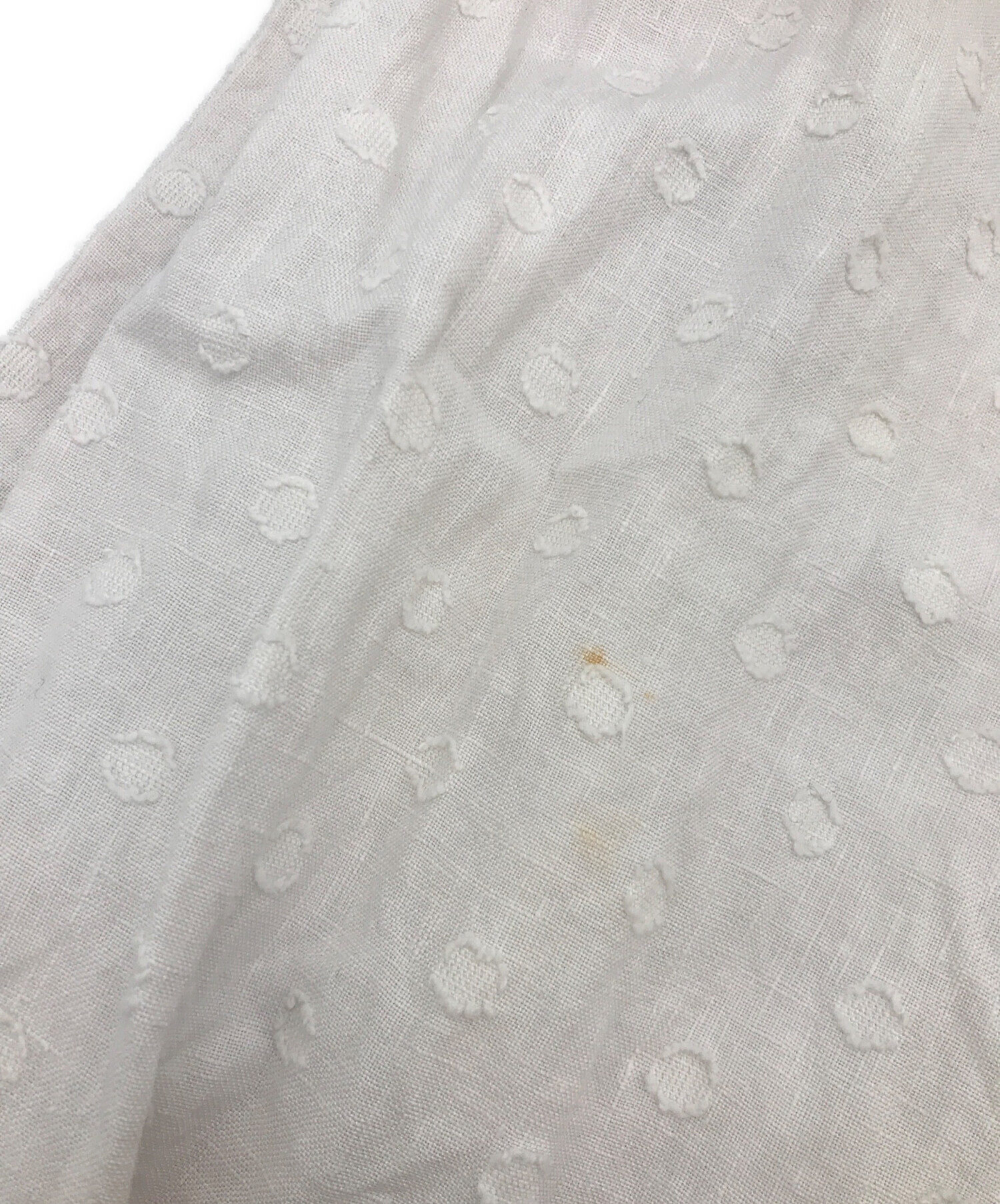 中古・古着通販】nest Robe (ネストローブ) リネンドットジャガード