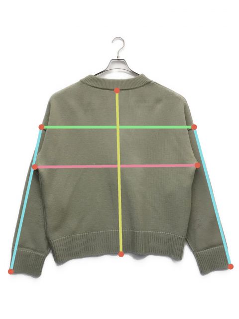 アミ　カーディガン　ベージュ　Sサイズ　美品 ami カーディガン（ファッション）（性別：レディース）の