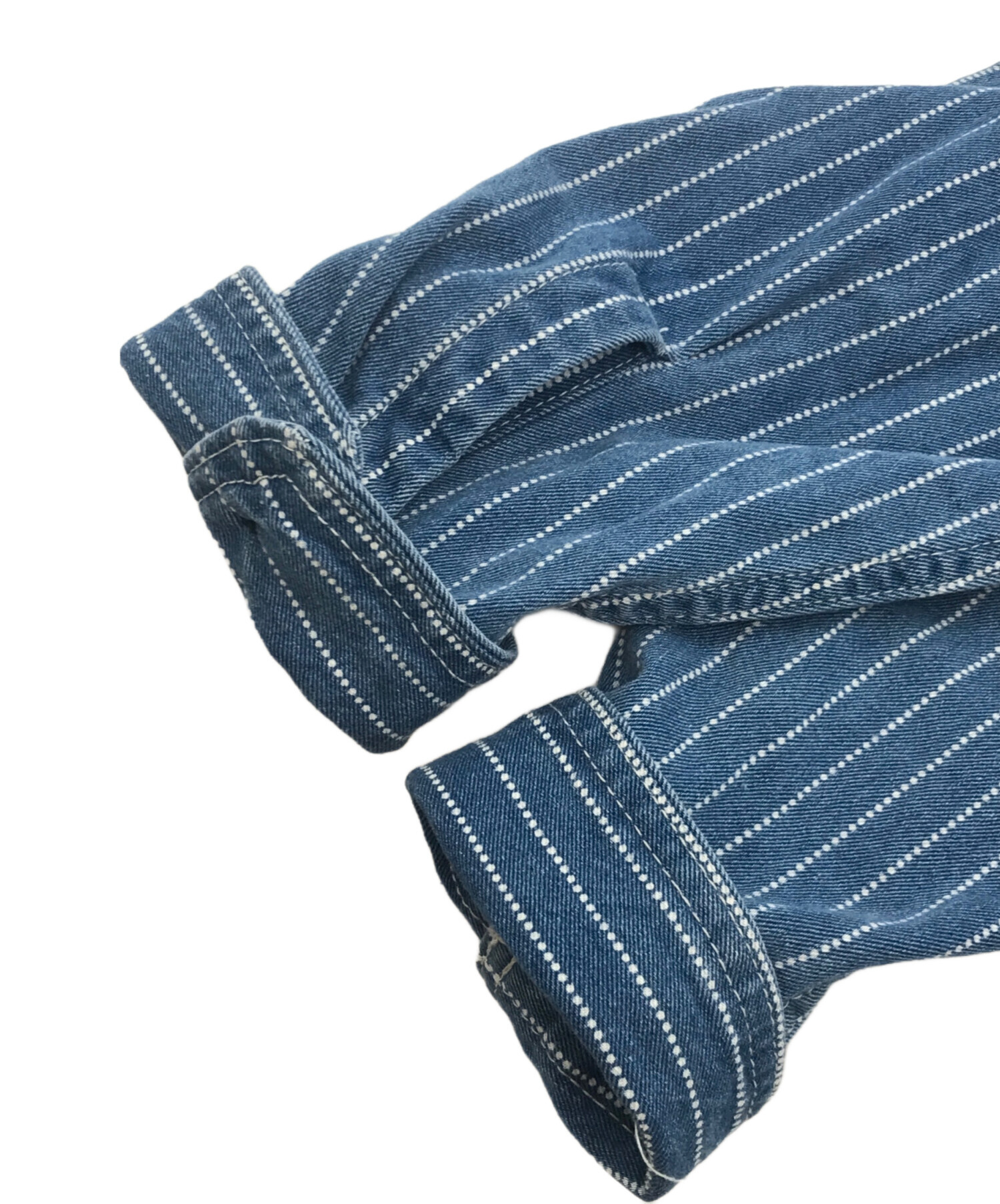 中古・古着通販】HOUSTON (ヒューストン) ウォバッシュストライプ