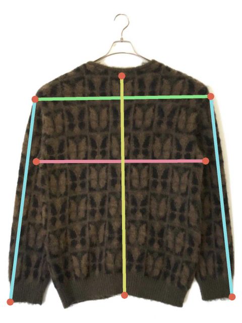 中古・古着通販】Needles (ニードルズ) Mohair Cardigan - Papillon