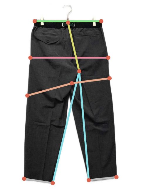 【新品未使用】kolor BEACON  /イージースラックス/グレー/サイズ3 新品未使用】kolor BEACON /イージースラックス/グレー/サイズ3