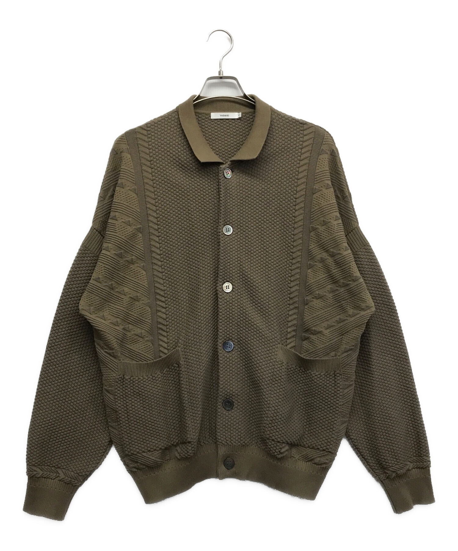 中古・古着通販】YASHIKI (ヤシキ) Hoshikuzu Collar Cardigan