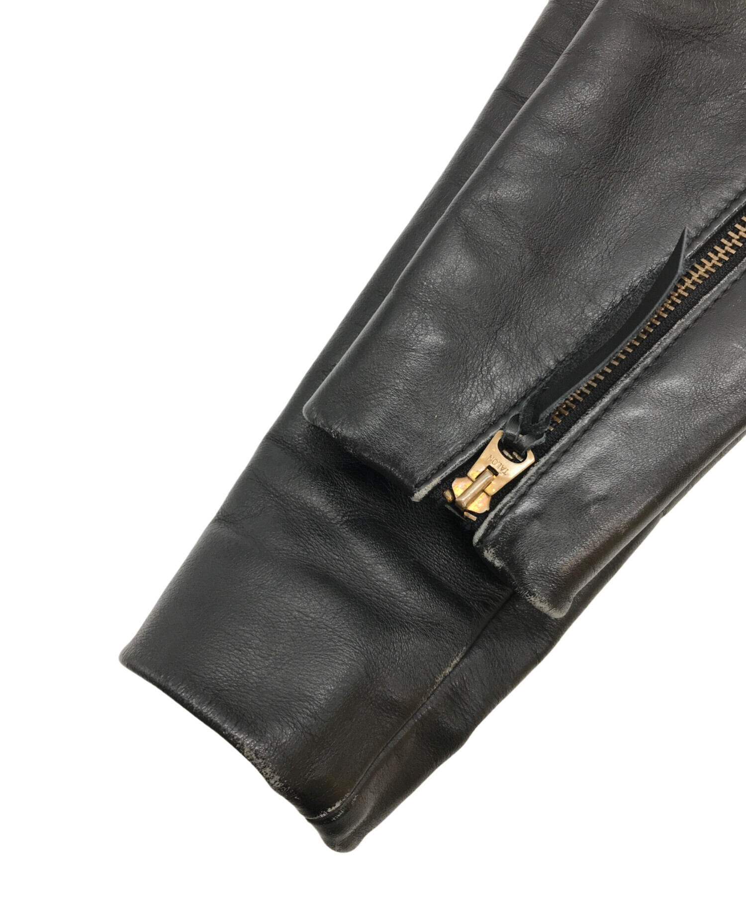 中古・古着通販】VANSON (バンソン) シングルライダースジャケット