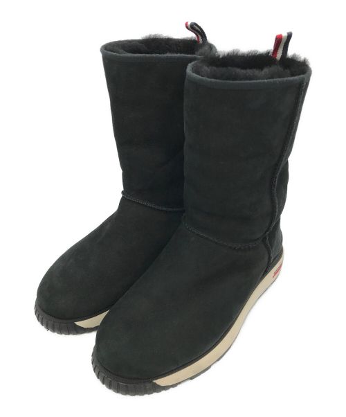 モンクレールムートンブーツ 中古・古着通販】MONCLER (モンクレール) GABYムートンブーツ ブラック