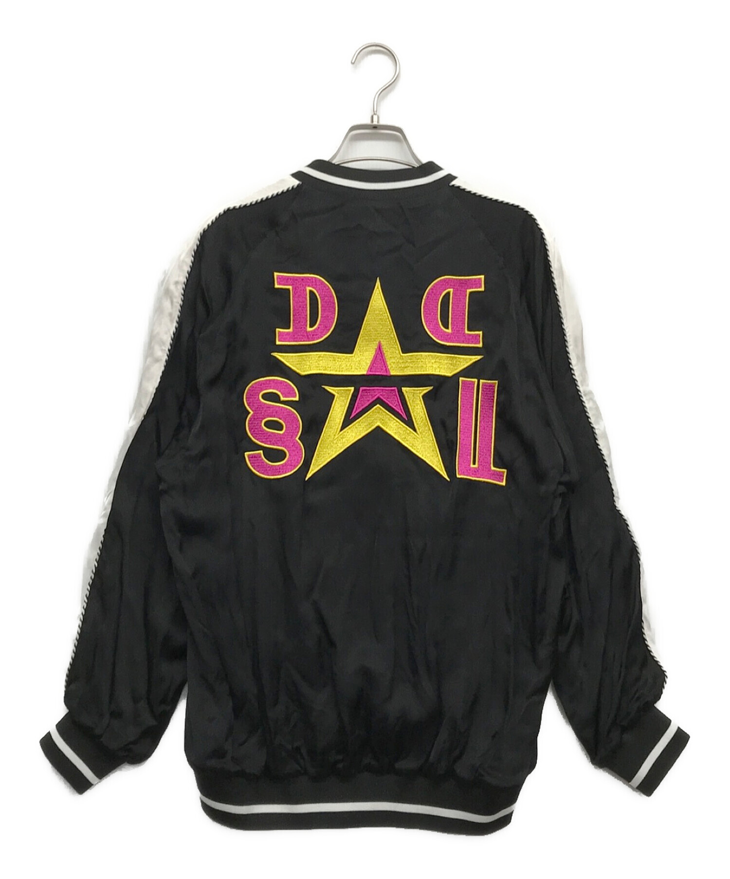 中古　DIESEL ディーゼルフーデッド スーベニア ジャケット スカジャン 中古・古着通販】DIESEL (ディーゼル) スーベニアジャケット ブラック