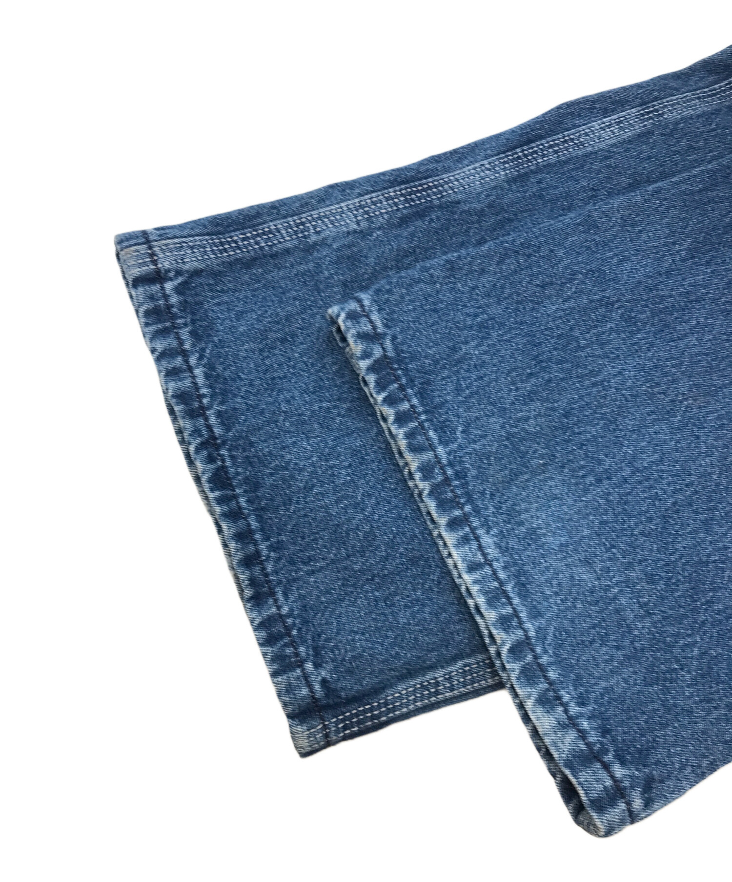 中古・古着通販】CarHartt (カーハート) デニムオーバーオール ブルー