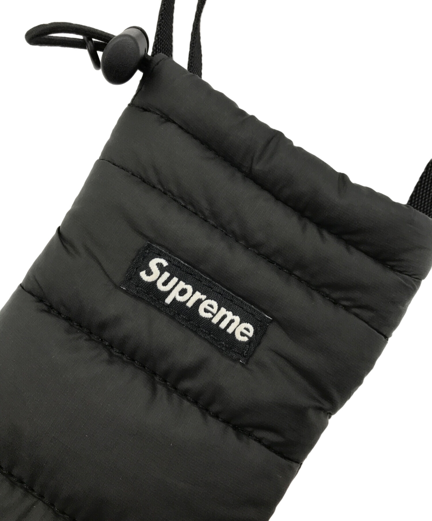 中古・古着通販】Supreme (シュプリーム) PUFFER NECK POUCH ブラック