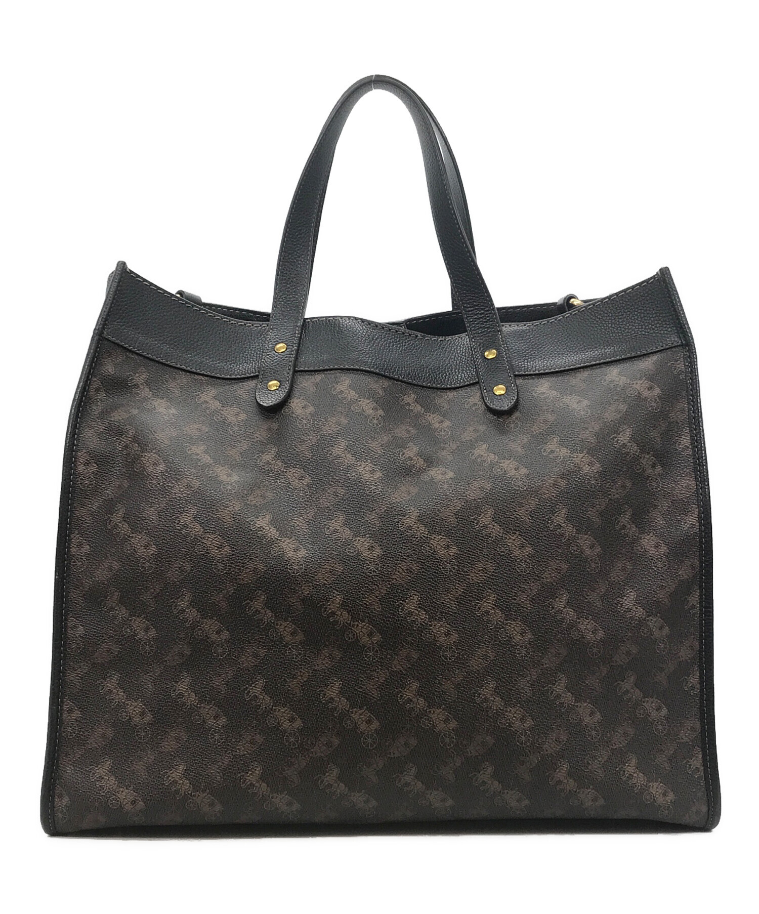 中古・古着通販】COACH (コーチ) フィールドトート40 ウィズホース
