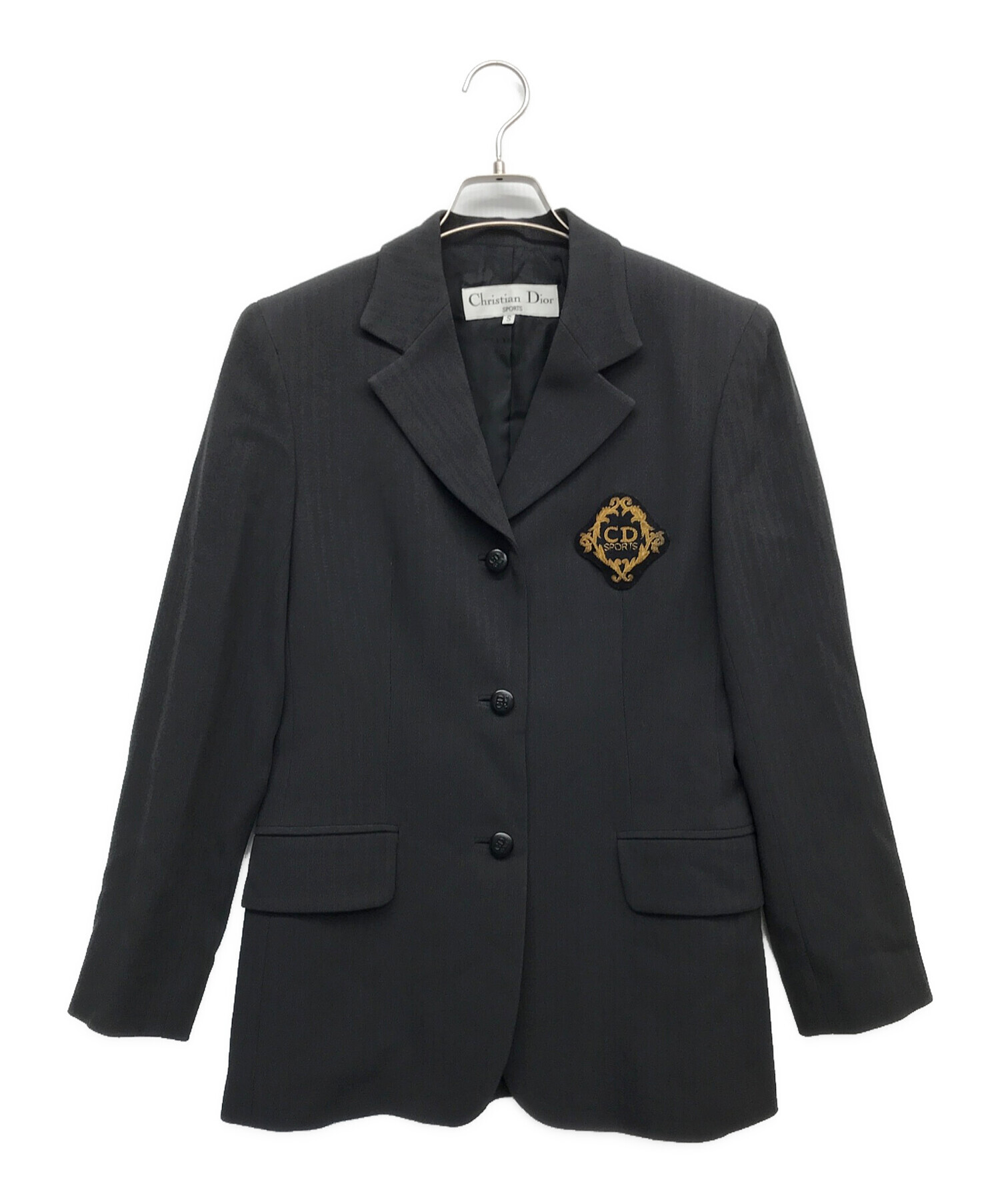 Christian Dior スポーツジャケット ブラック 中古・古着通販】Christian Dior Sports (クリスチャン ディオール