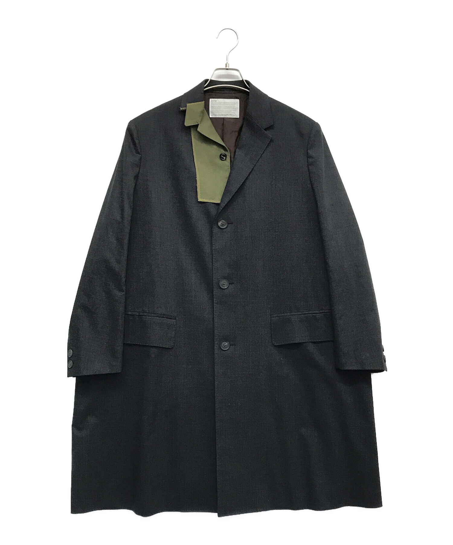 中古・古着通販】KOLOR (カラー) ドッキングアシンメトリー 中古・古着通販】KOLOR (カラー) ドッキングアシンメトリー