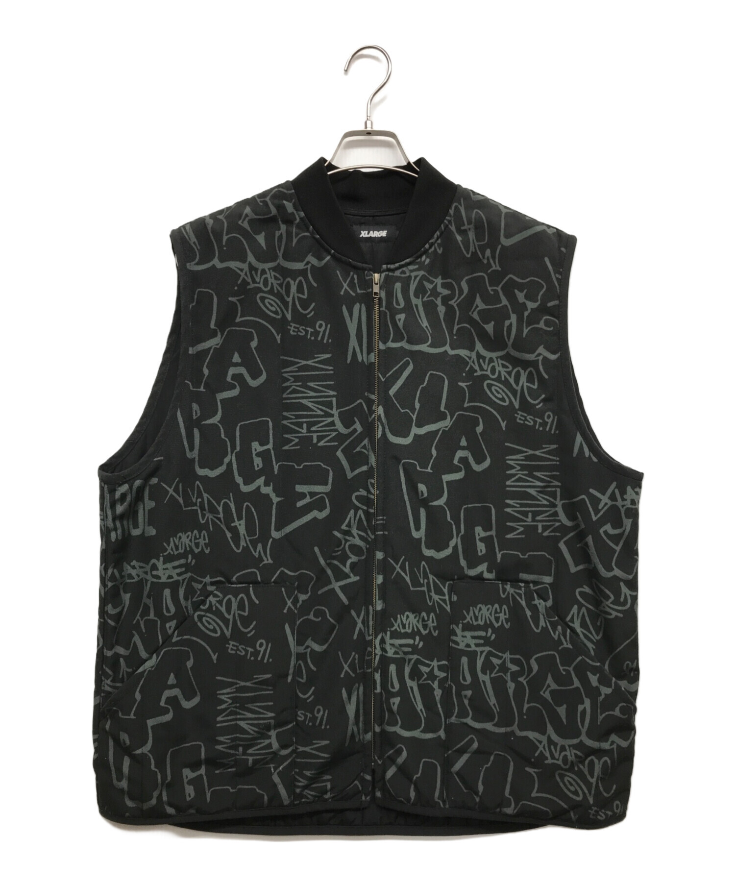 中古・古着通販】X-LARGE (エクストララージ) GRAFFITI WORK VEST 