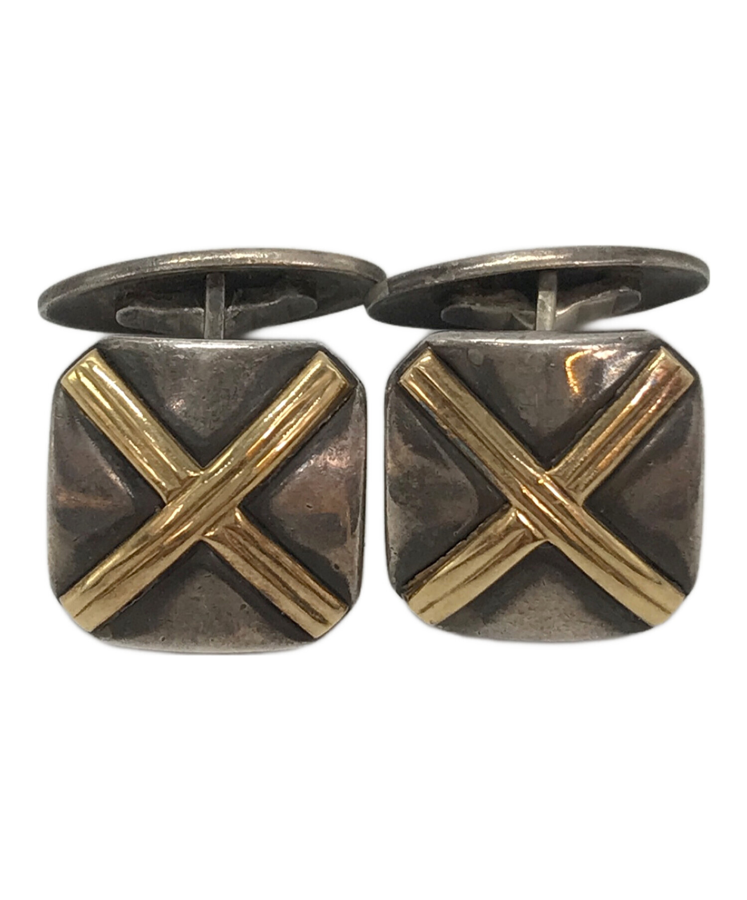 中古・古着通販】TIFFANY & Co. (ティファニー) STERLING SILVER / K18