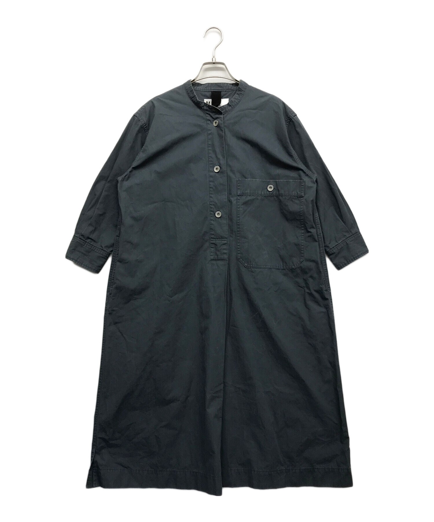 中古・古着通販】MHL (エムエイチエル) DRY COTTON POPLIN ブルー 
