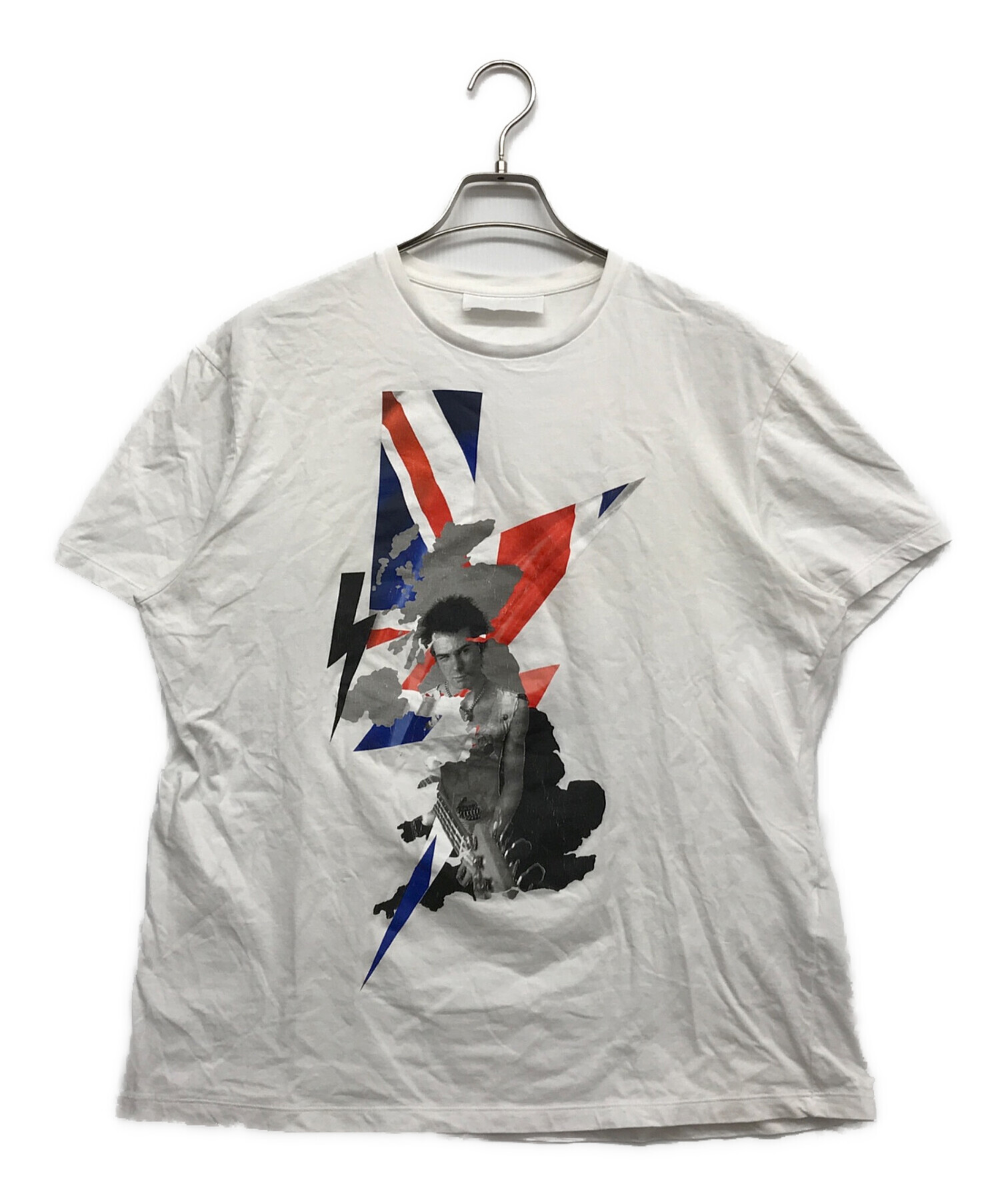 中古・古着通販】NEIL BARRETT (ニールバレット) プリントTシャツ 