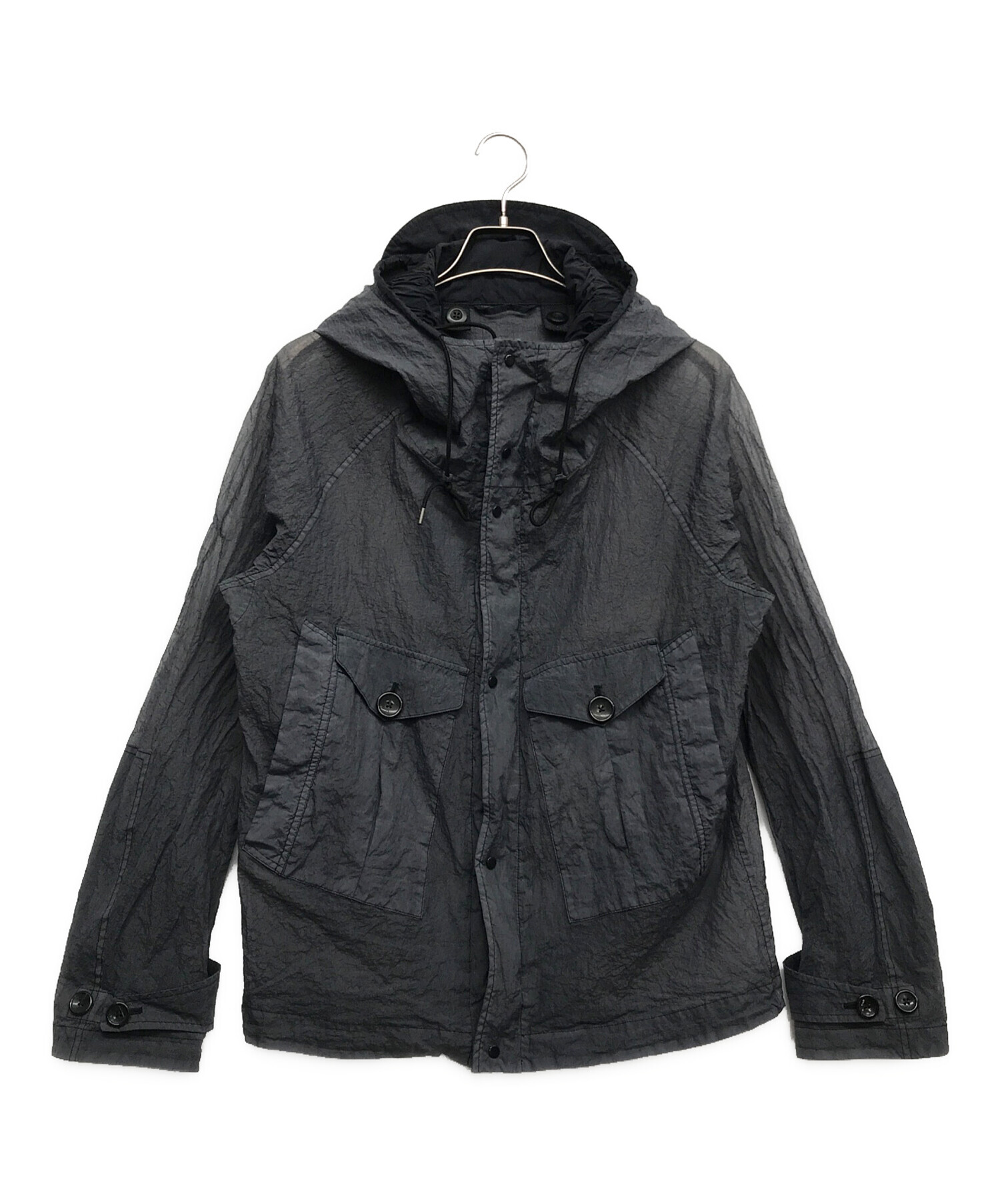 中古・古着通販】TEN-C (テンシー) アノラックパーカー ブルー サイズ