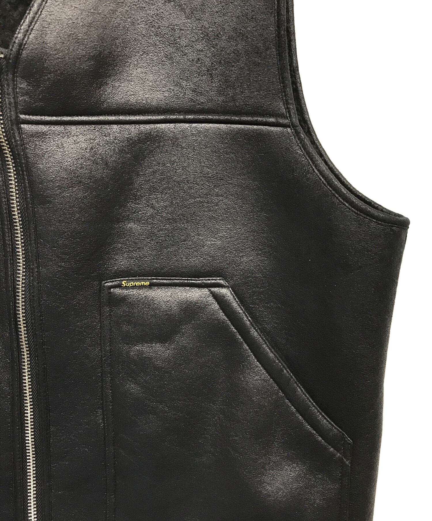 中古・古着通販】SUPREME (シュプリーム) REVERSIBLE FAUX SHEARLING