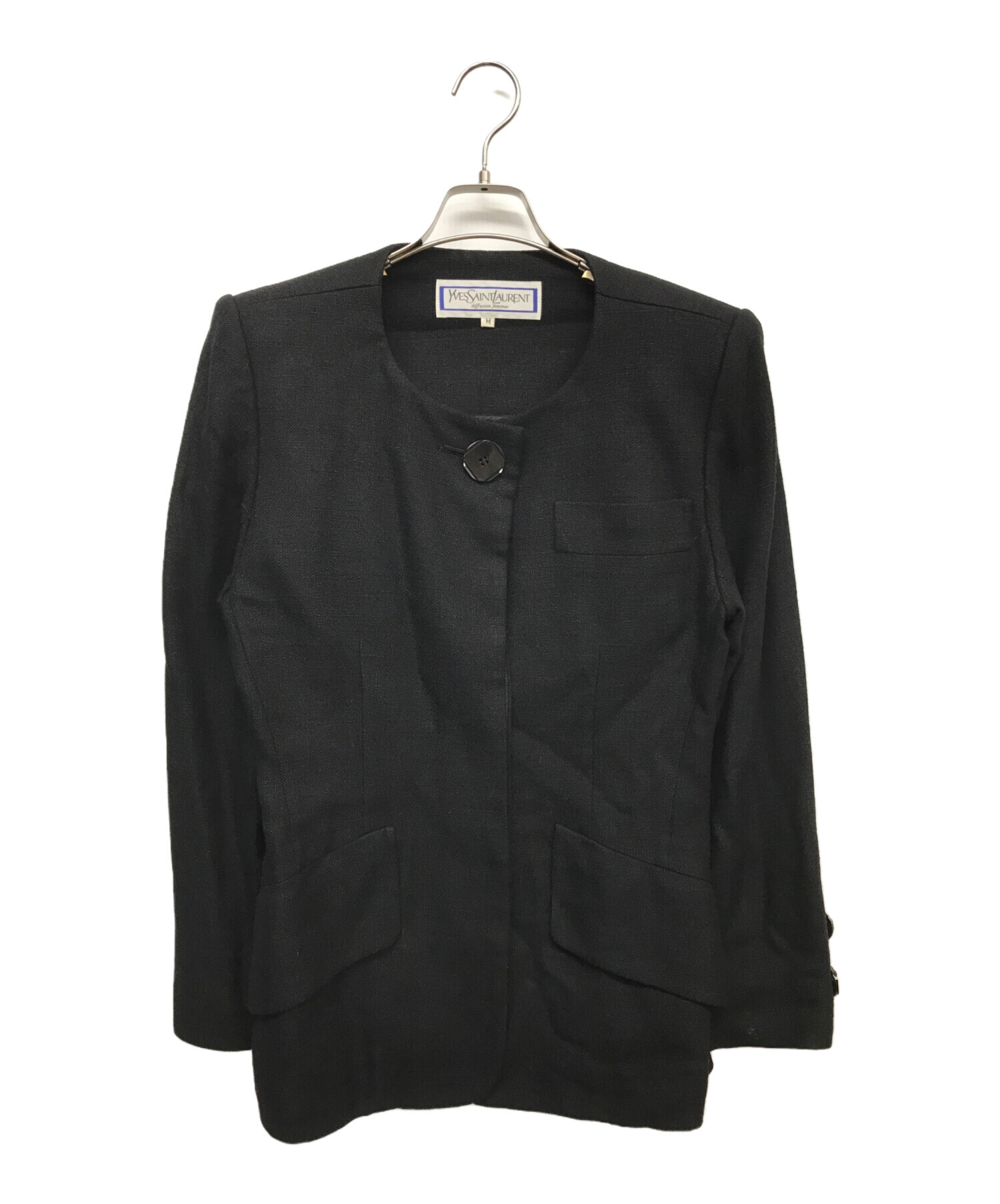 Yves Saint Laurent 黒のパンツセットアップ （中古・古着通販】Yves 