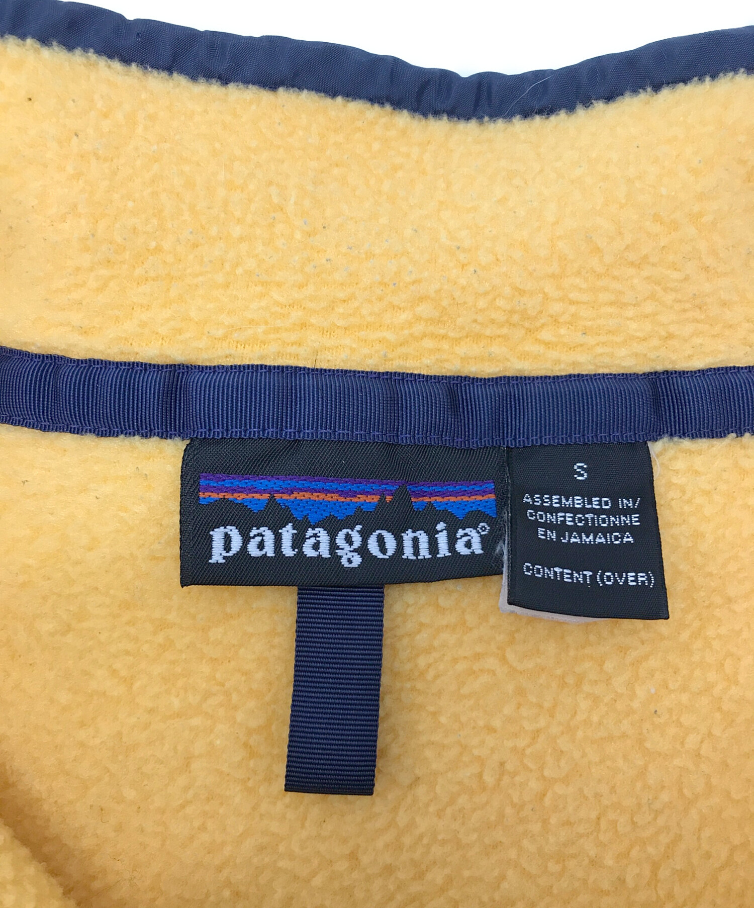 中古・古着通販】Patagonia (パタゴニア) シンチラスナップT イエロー