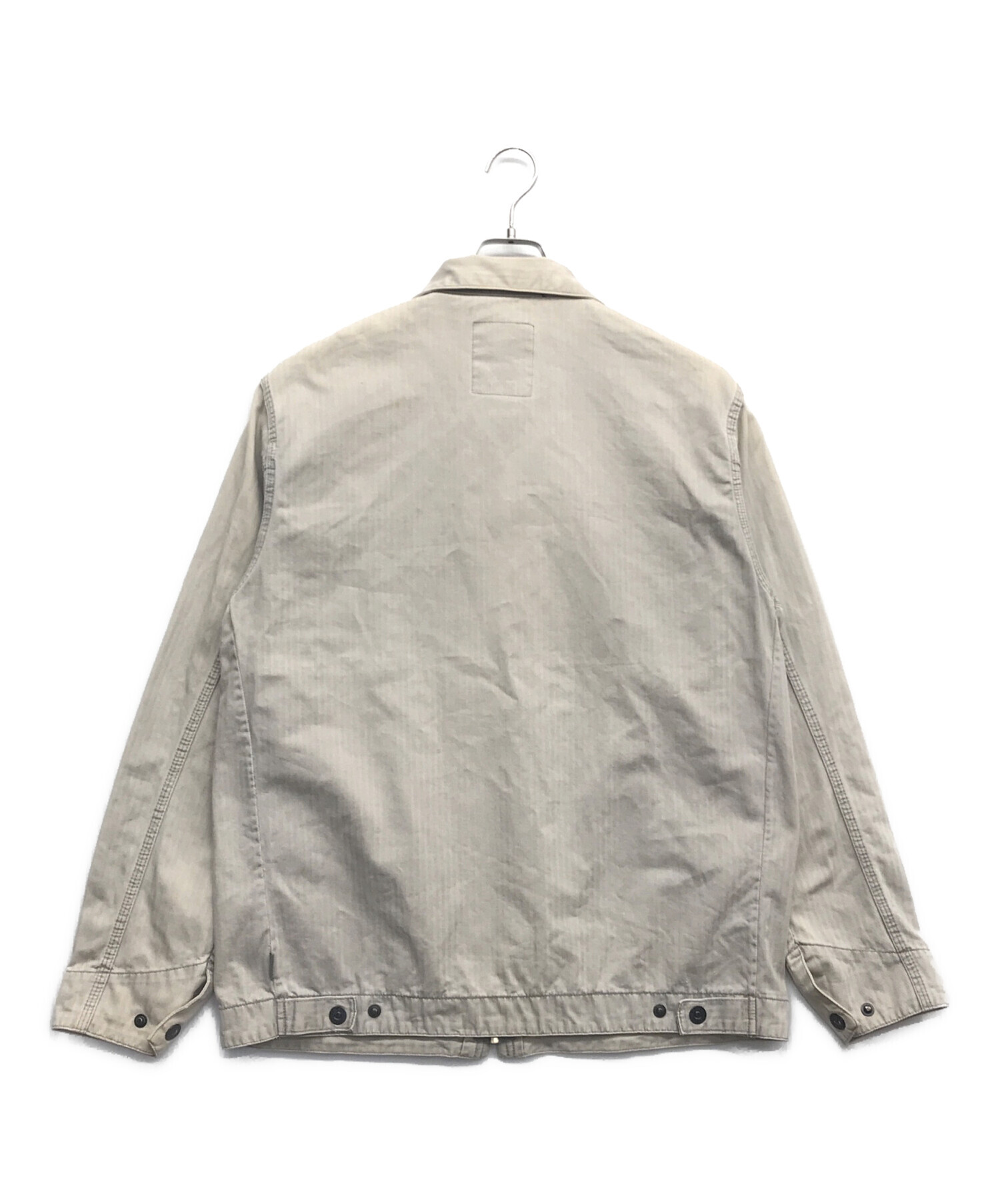 中古・古着通販】stussy (ステューシー) ワークジャケット ベージュ