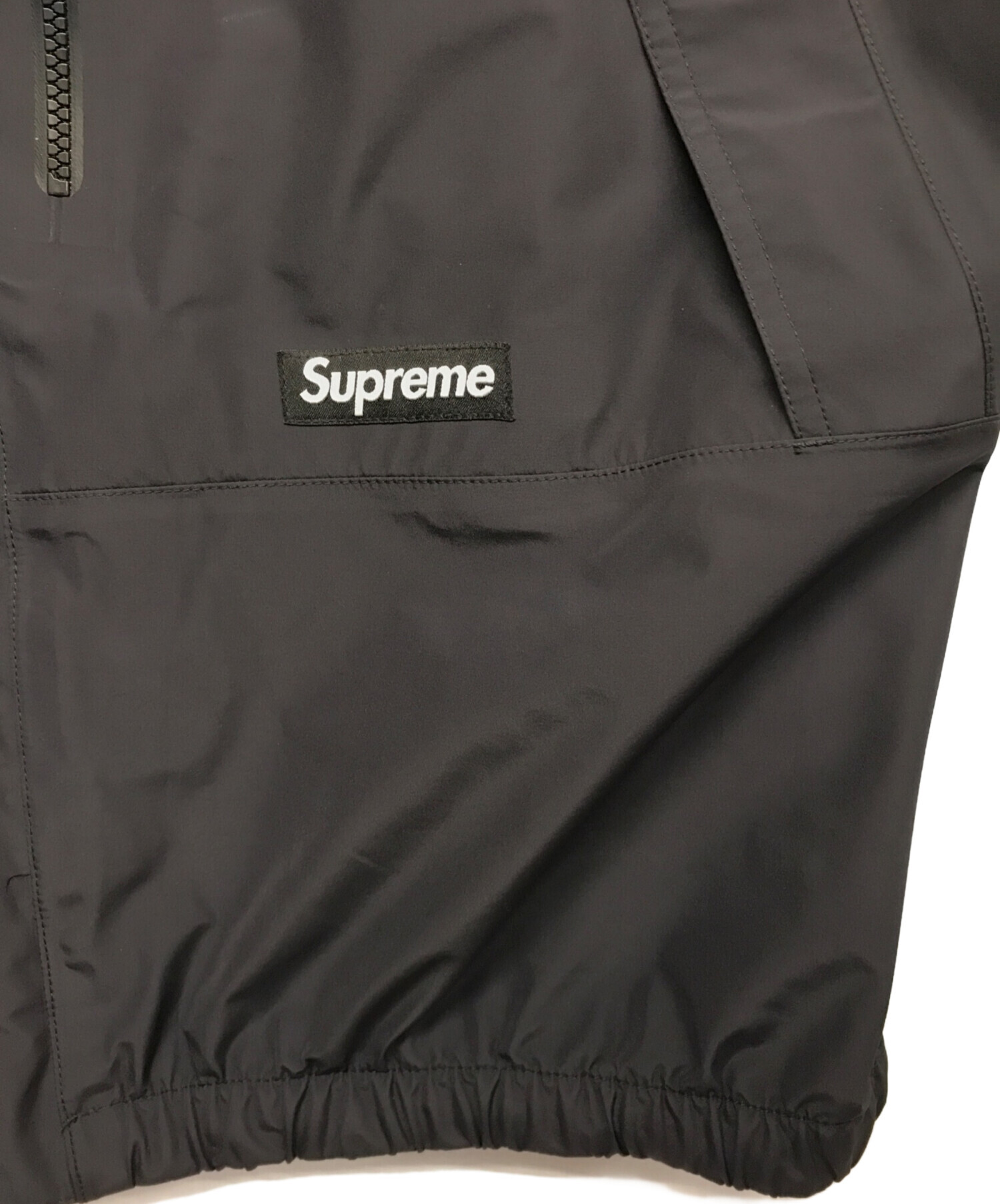 Supreme ゴアテックス　テイプトシーム　シェルジャケット　ブラック Supreme ゴアテックス テイプトシーム シェルジャケット ブラック