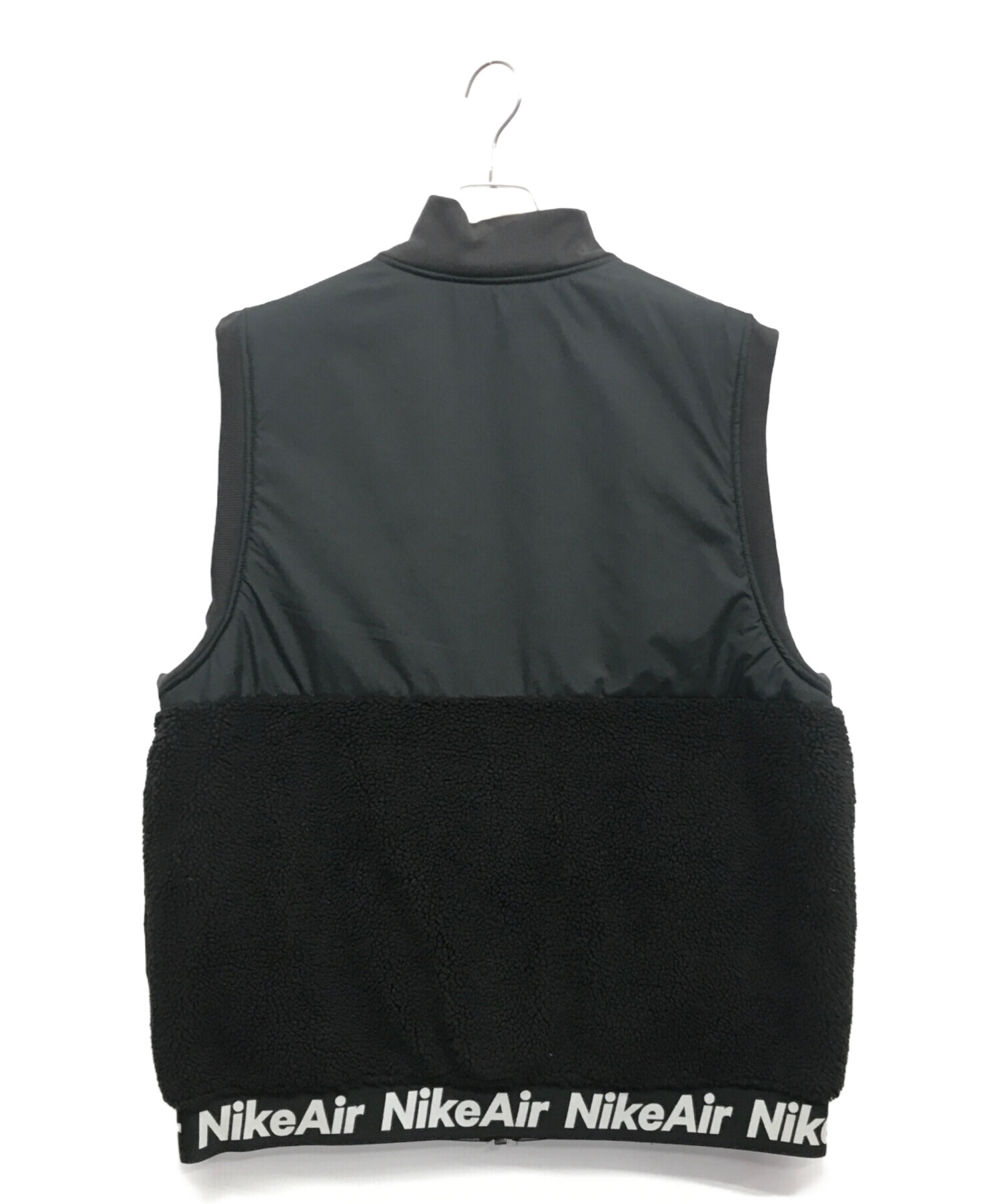 中古・古着通販】NIKE (ナイキ) フリースベスト ブラック サイズ:XL