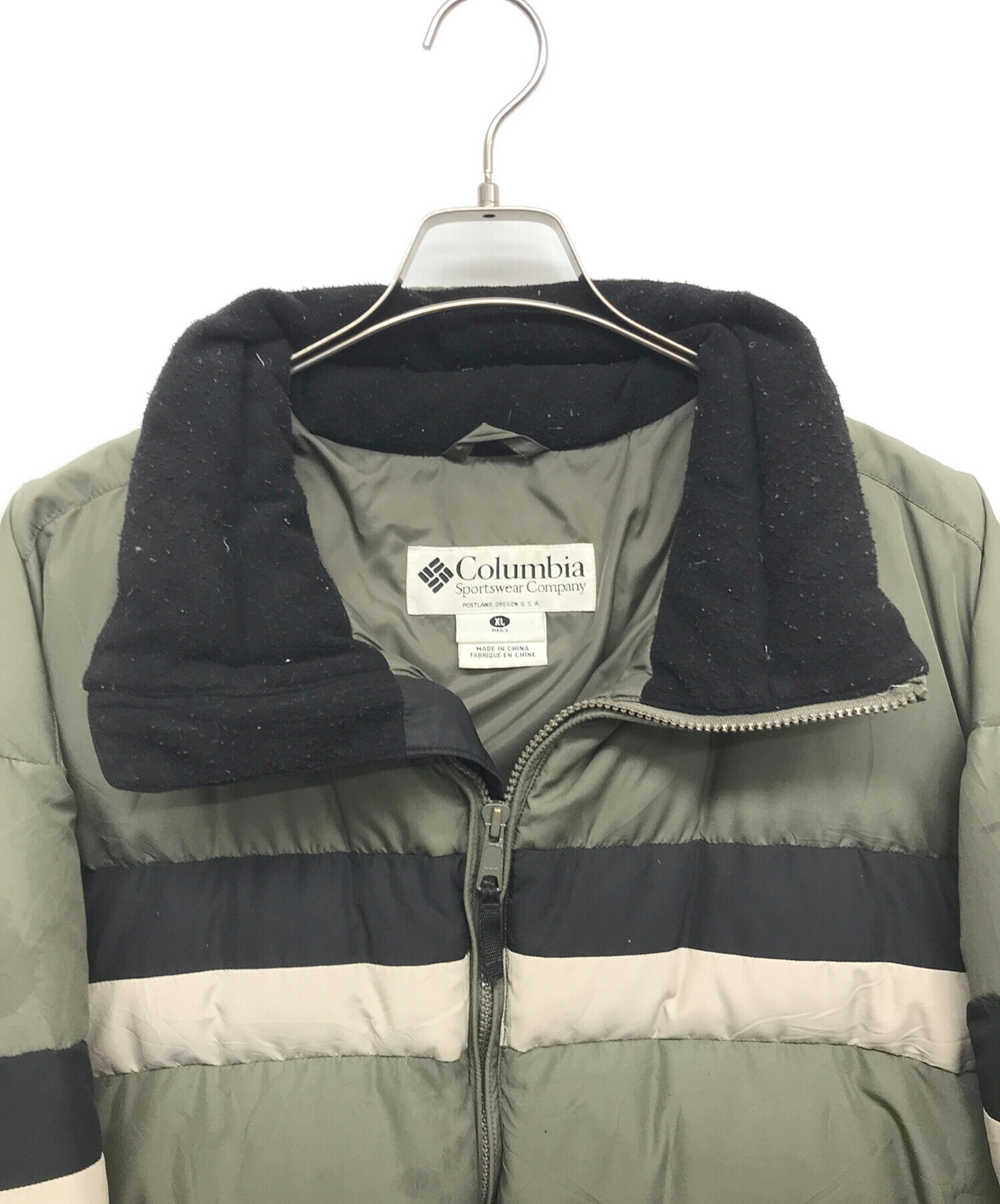 中古・古着通販】Columbia (コロンビア) ダウンジャケット オリーブ