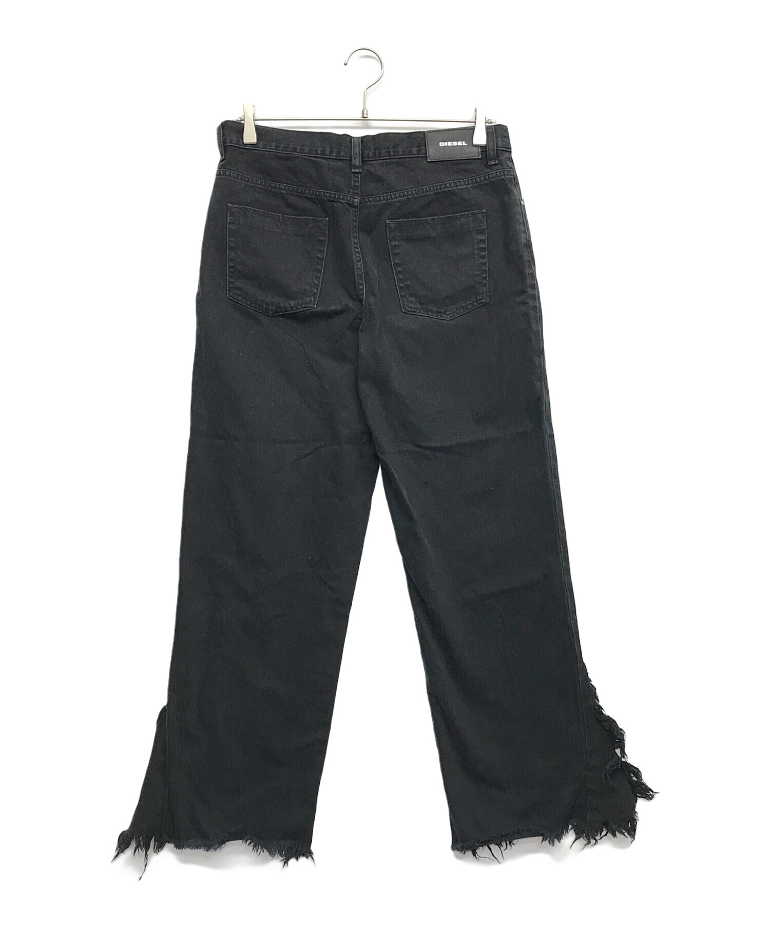 中古・古着通販】DIESEL (ディーゼル) NICLAH-F ワイドデニムパンツ 