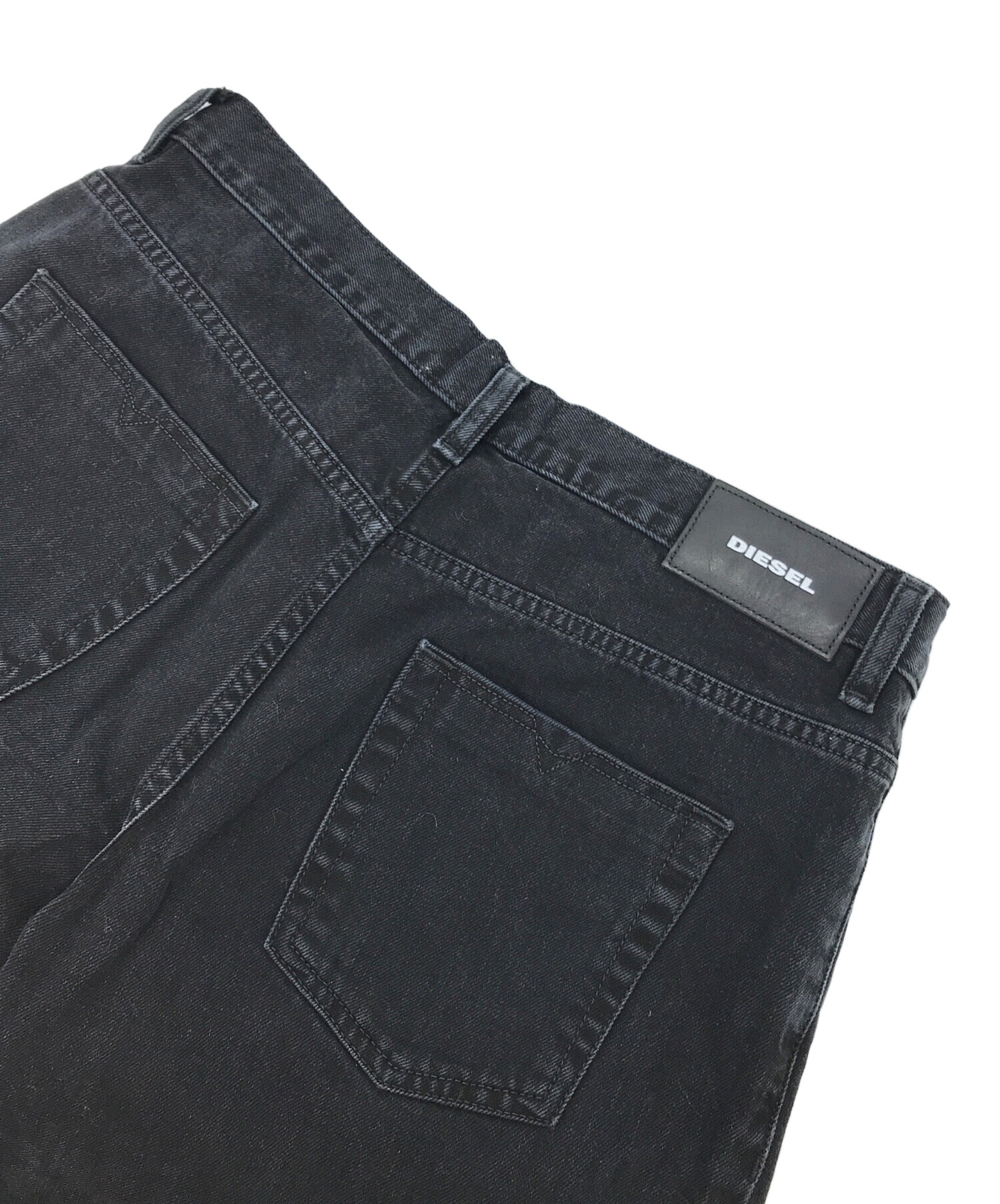 DIESEL デニムパンツ ワイドパンツ 黒 | ヤマダウェブコム