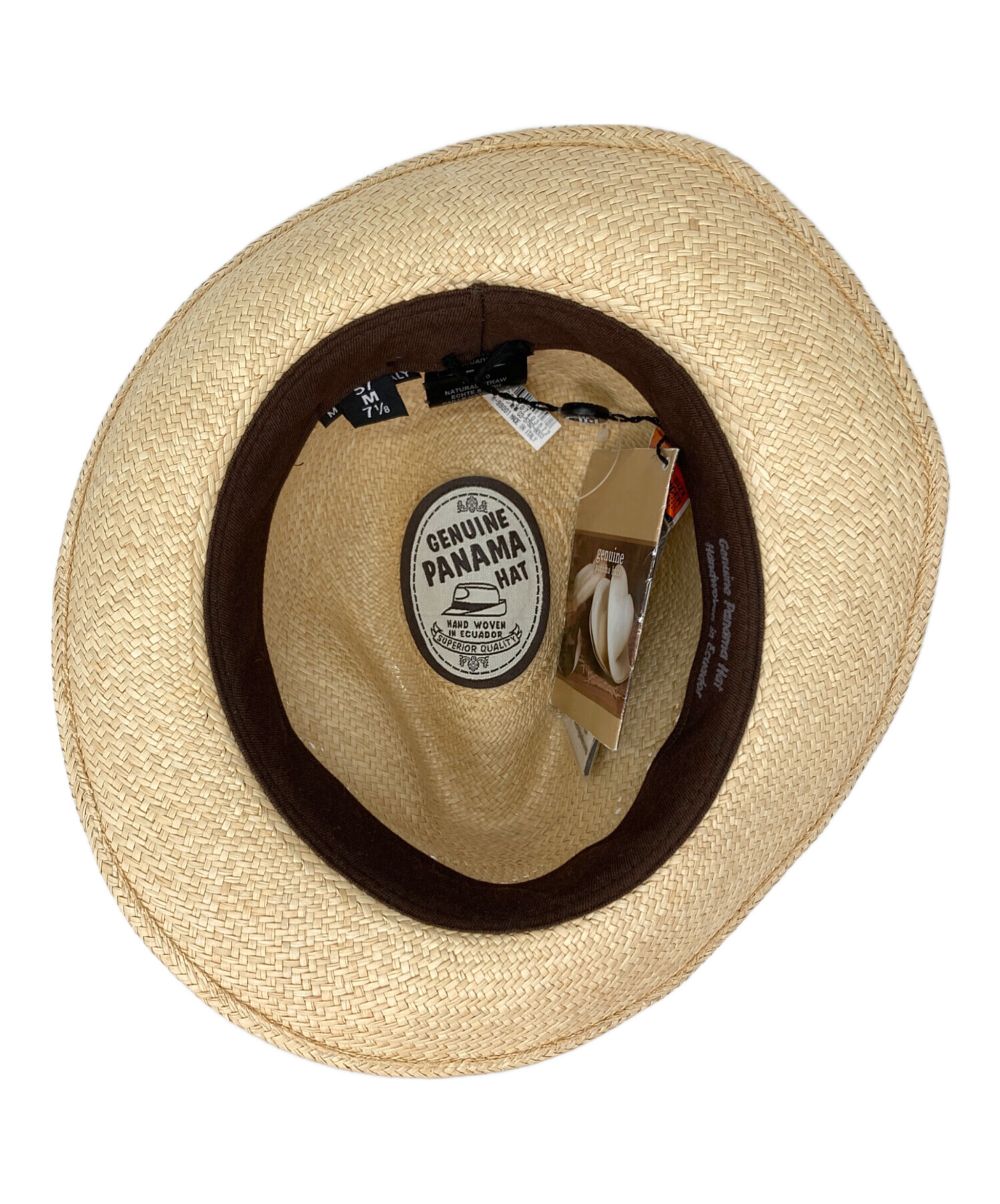 Genuine Panama HAT ヴィンテージ　パナマハット 7 57 中古・古着通販】GENUINE PANAMA HAT (ジェニュインパナマハット