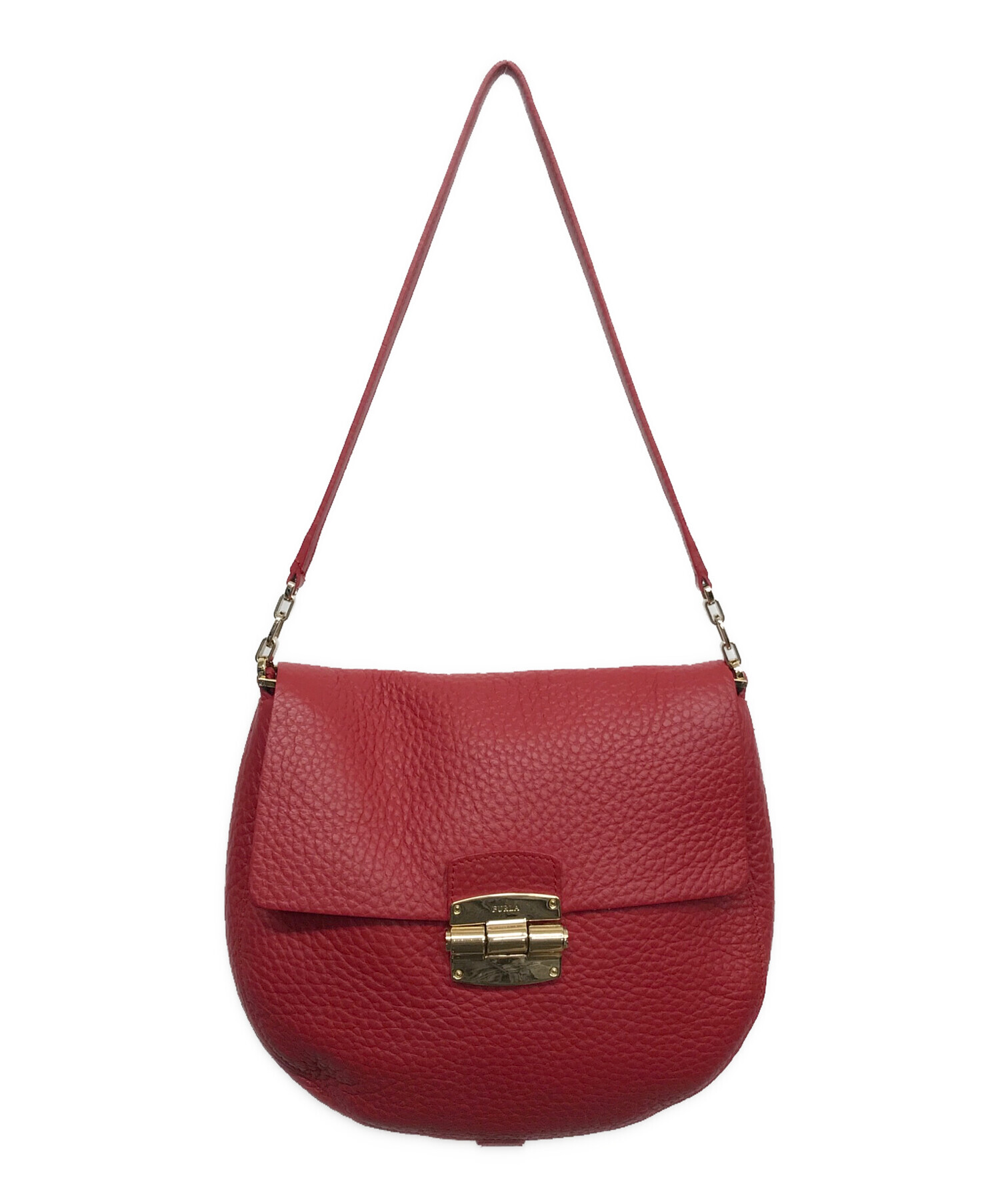 中古・古着通販】FURLA (フルラ) 2WAYショルダーバッグ レッド 
