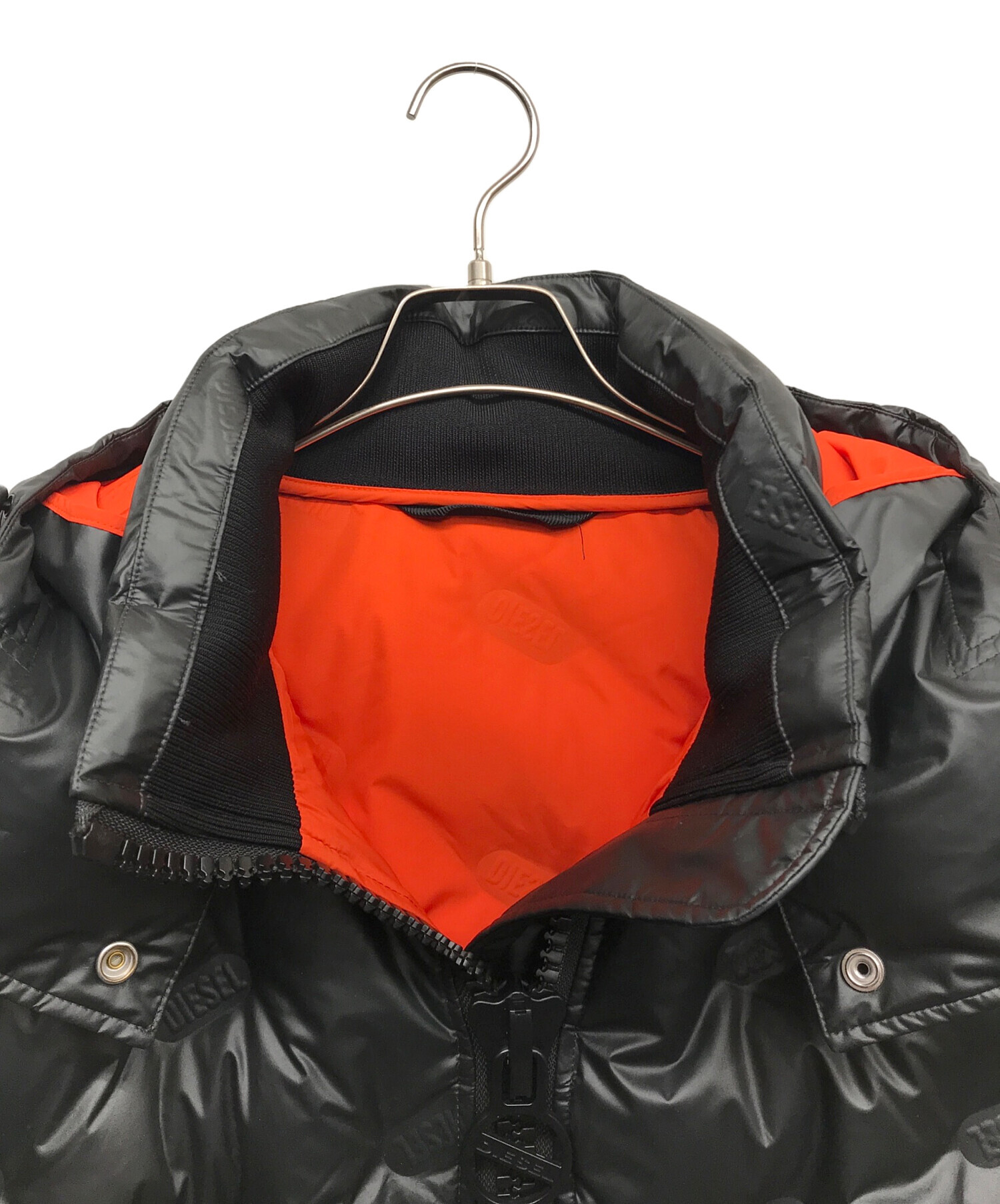 中古・古着通販】DIESEL (ディーゼル) ダウンジャケット ブラック 