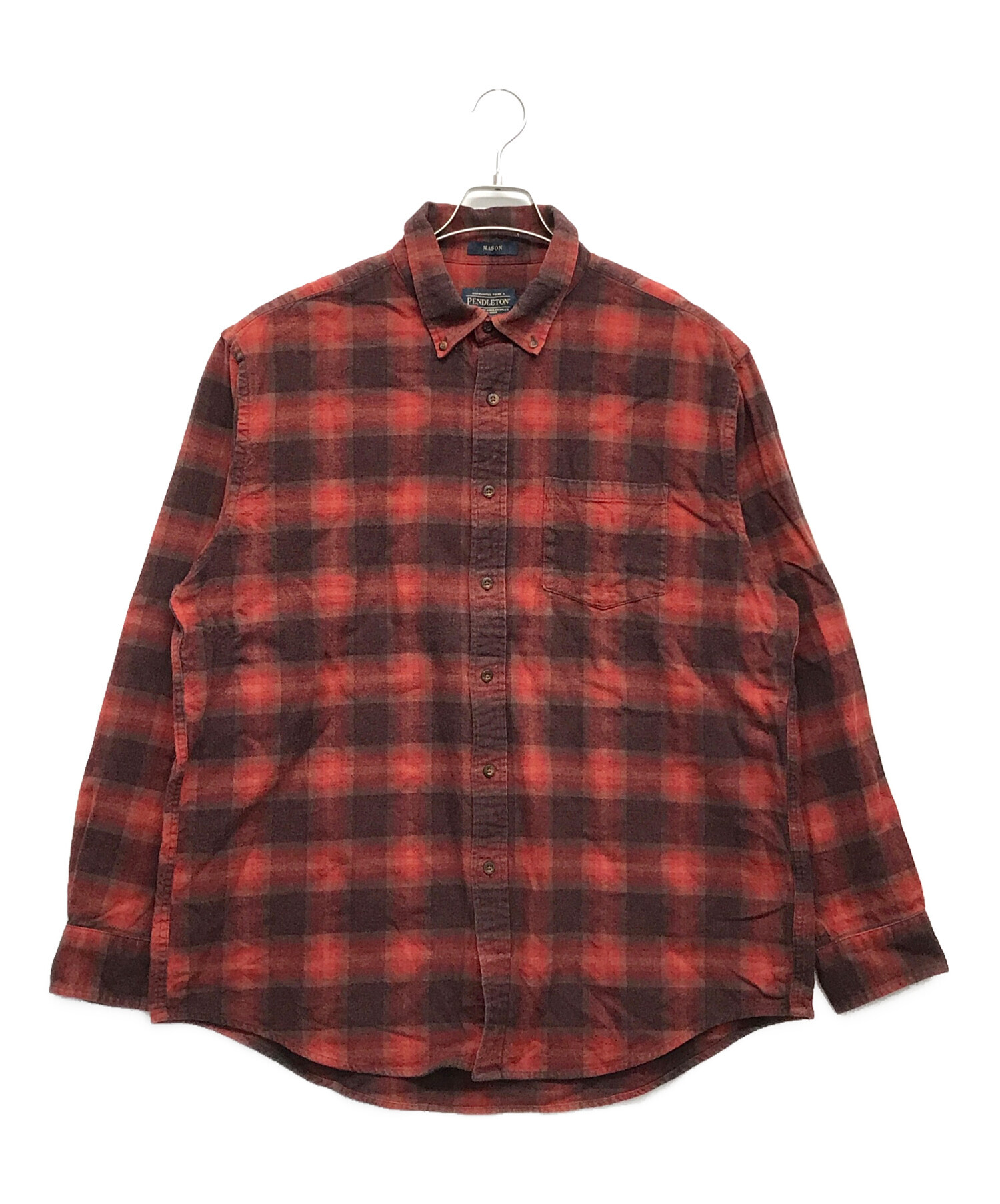 中古・古着通販】PENDLETON (ペンドルトン) チェックシャツ レッド  