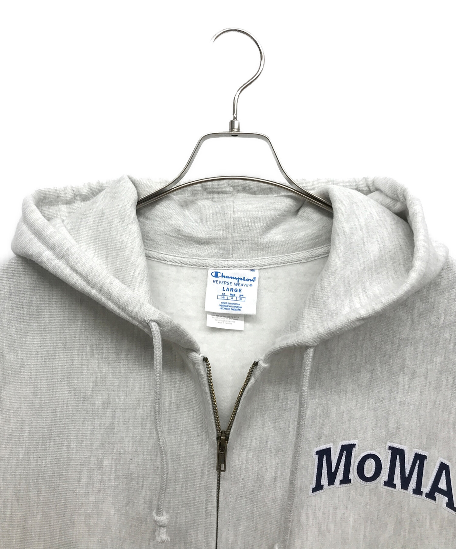 Moma Champion reverse weave モマジップパーカL | ヤマダウェブコム