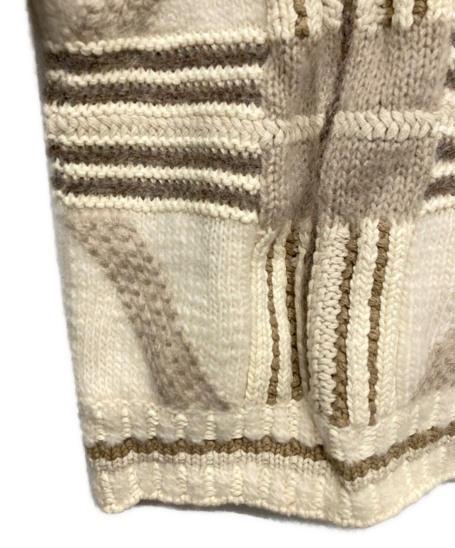中古・古着通販】TODAYFUL (トゥデイフル) Geometric Hand Knit