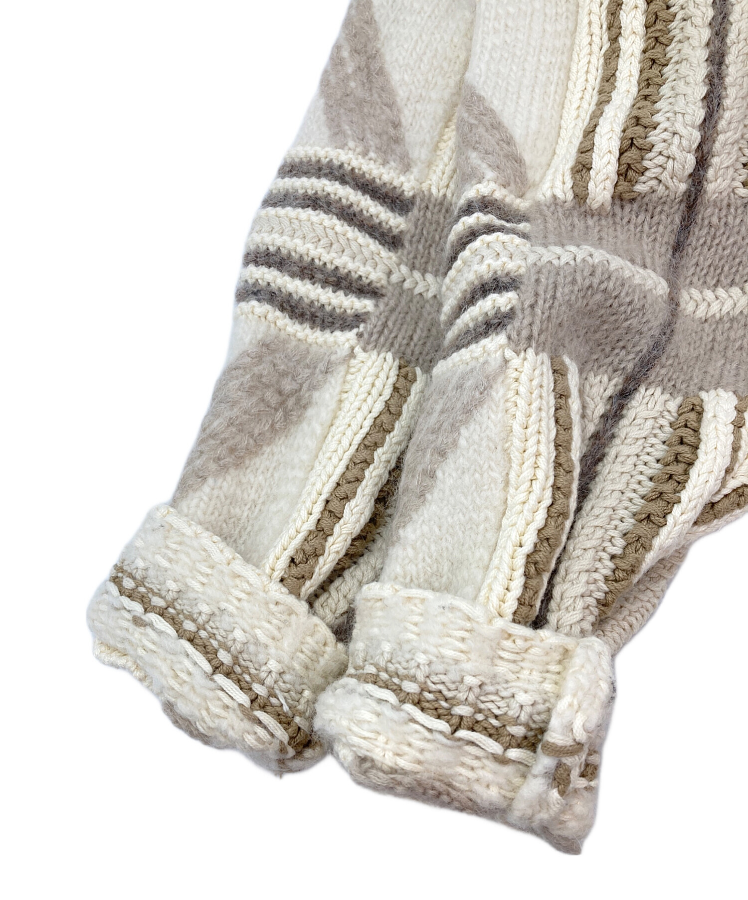 中古・古着通販】TODAYFUL (トゥデイフル) Geometric Hand Knit