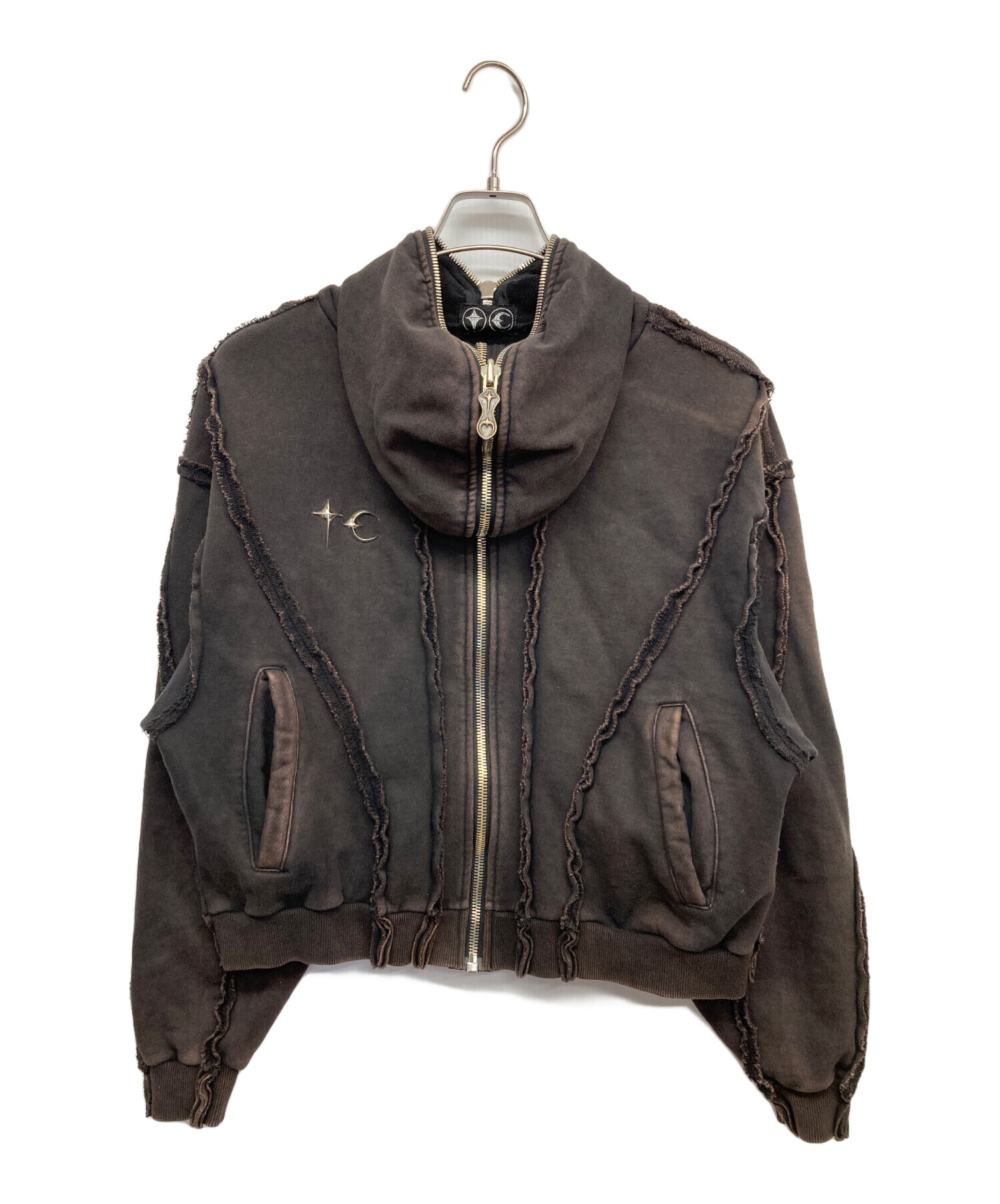中古・古着通販】THUG CLUB (サグ クラブ) Gladiator Hoodie ブラウン 