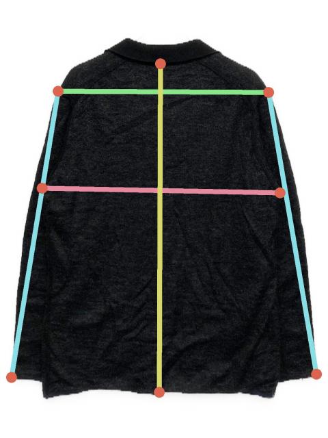 中古・古着通販】ISSEY MIYAKE (イッセイミヤケ) モヘア混カーディガン