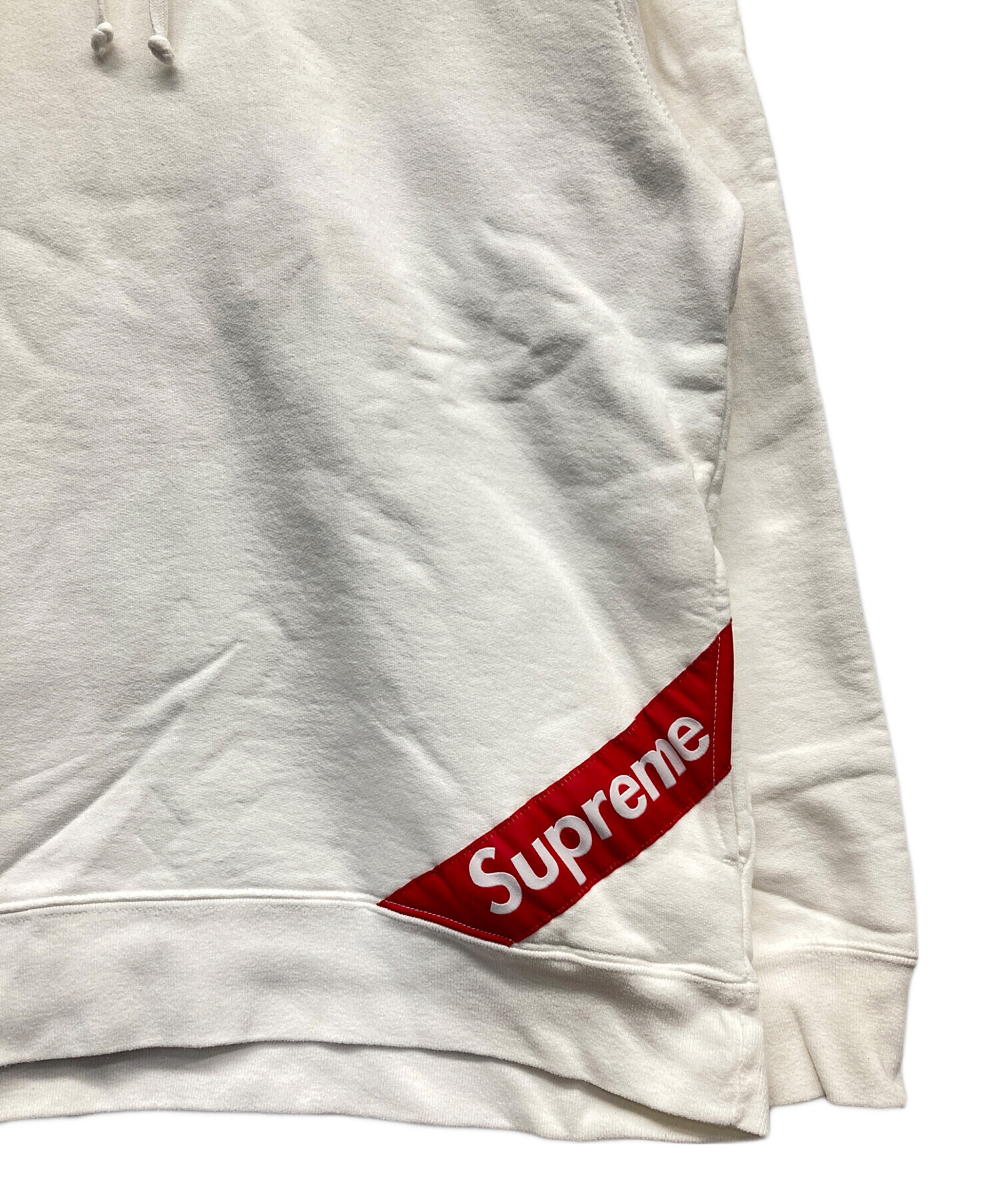 中古・古着通販】Supreme (シュプリーム) コーナー ラベル フーデット  