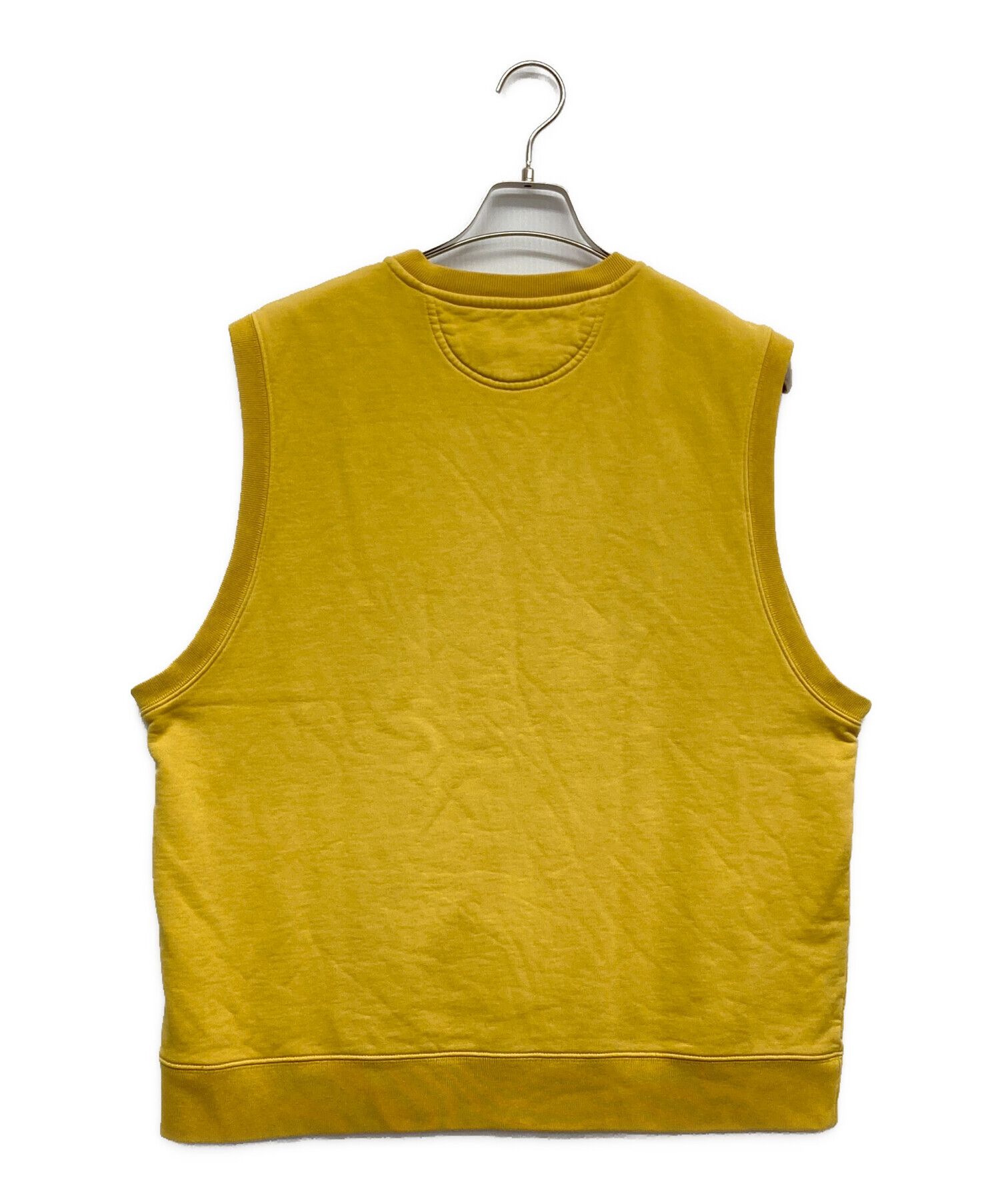 中古・古着通販】stussy (ステューシー) スウェットベスト イエロー 