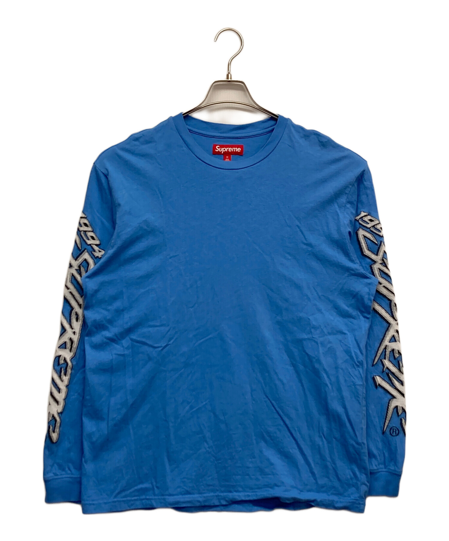 中古・古着通販】Supreme (シュプリーム) Racing Intarsia L/S ブルー