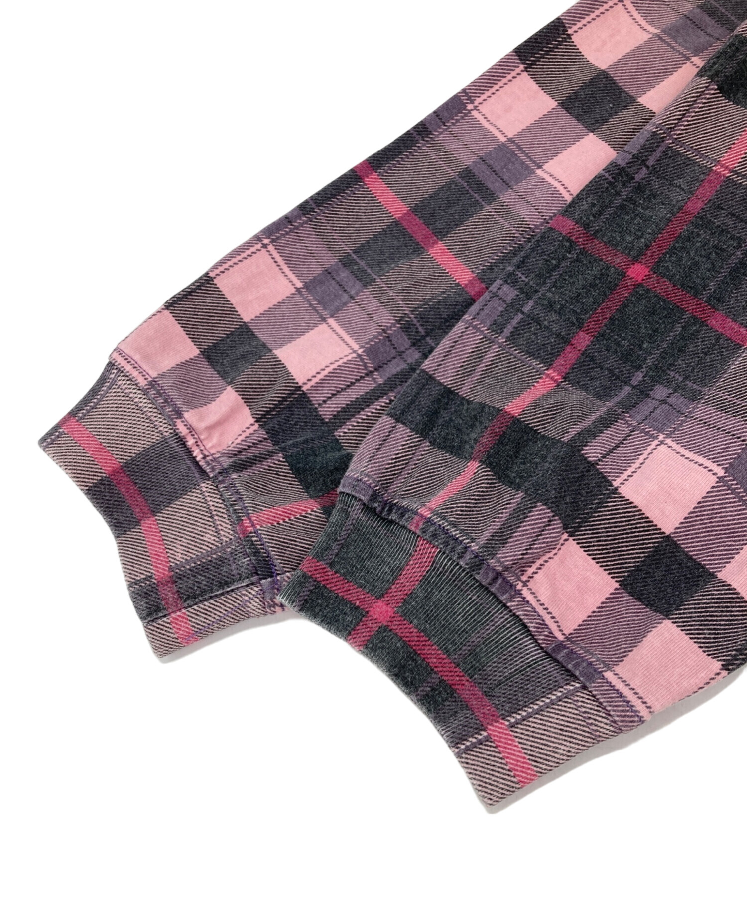 中古・古着通販】SUPREME (シュプリーム) Plaid sleeve L/S top 
