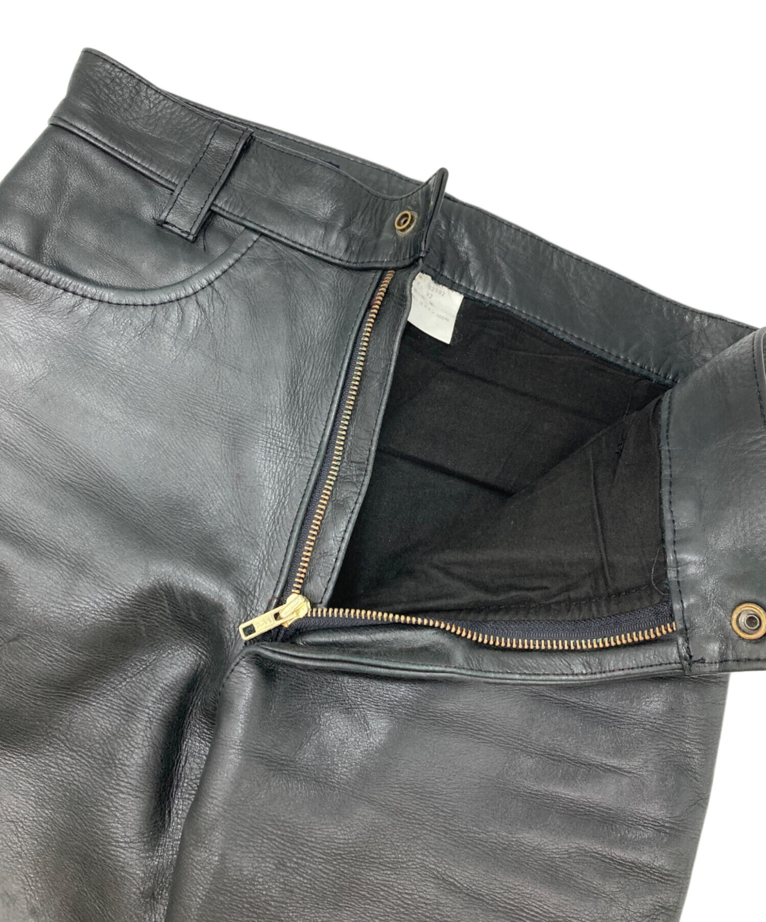 美品　FREAK'S STORE レザーパンツ　牛革 中古・古着通販】FREAK'S STORE (フリークスストア) レザーパンツ