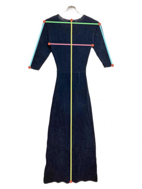 中古・古着通販】paloma-wool (パロマウール) ワンピース ネイビー