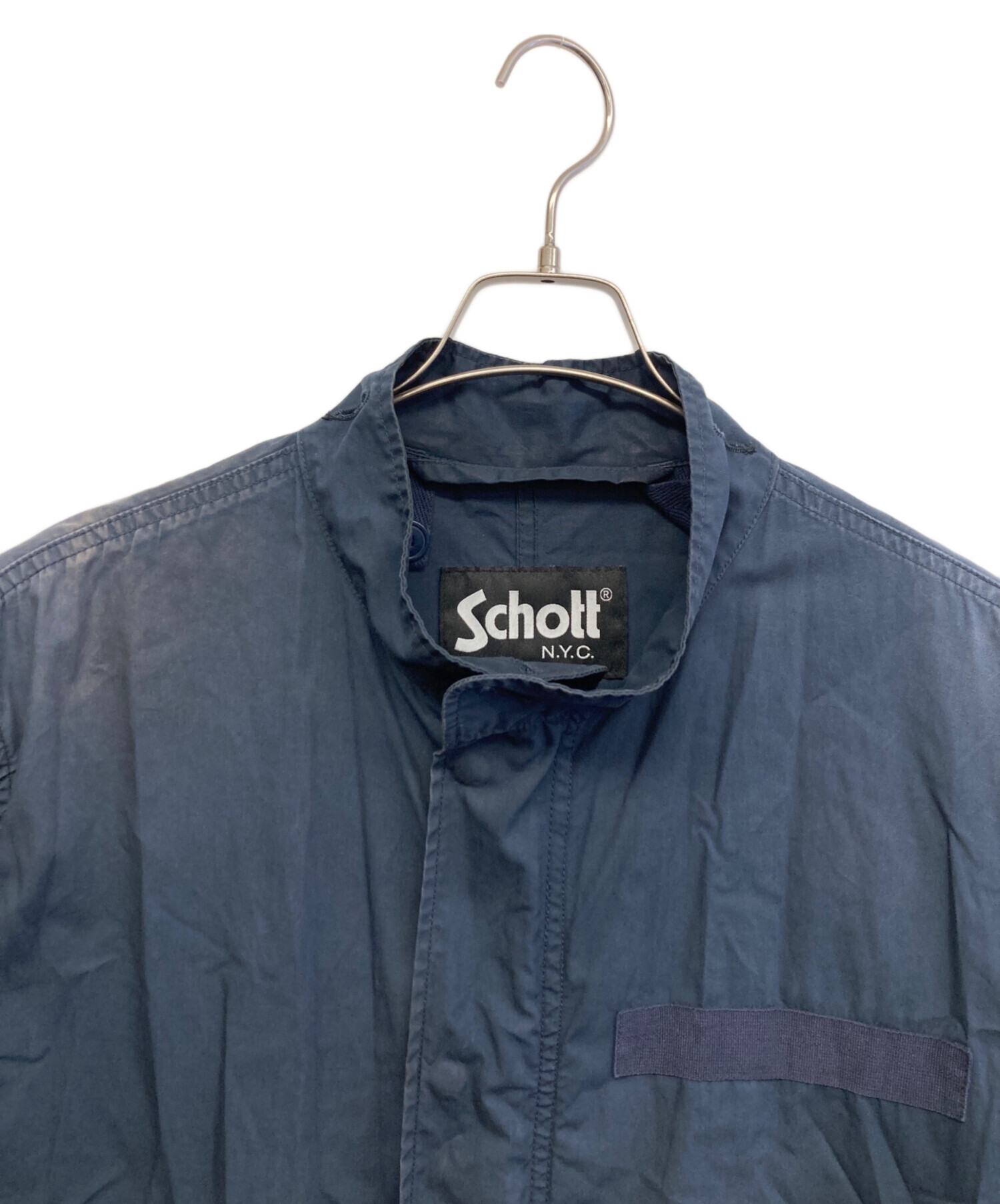 中古・古着通販】Schott (ショット) モッズコート ネイビー サイズ:M