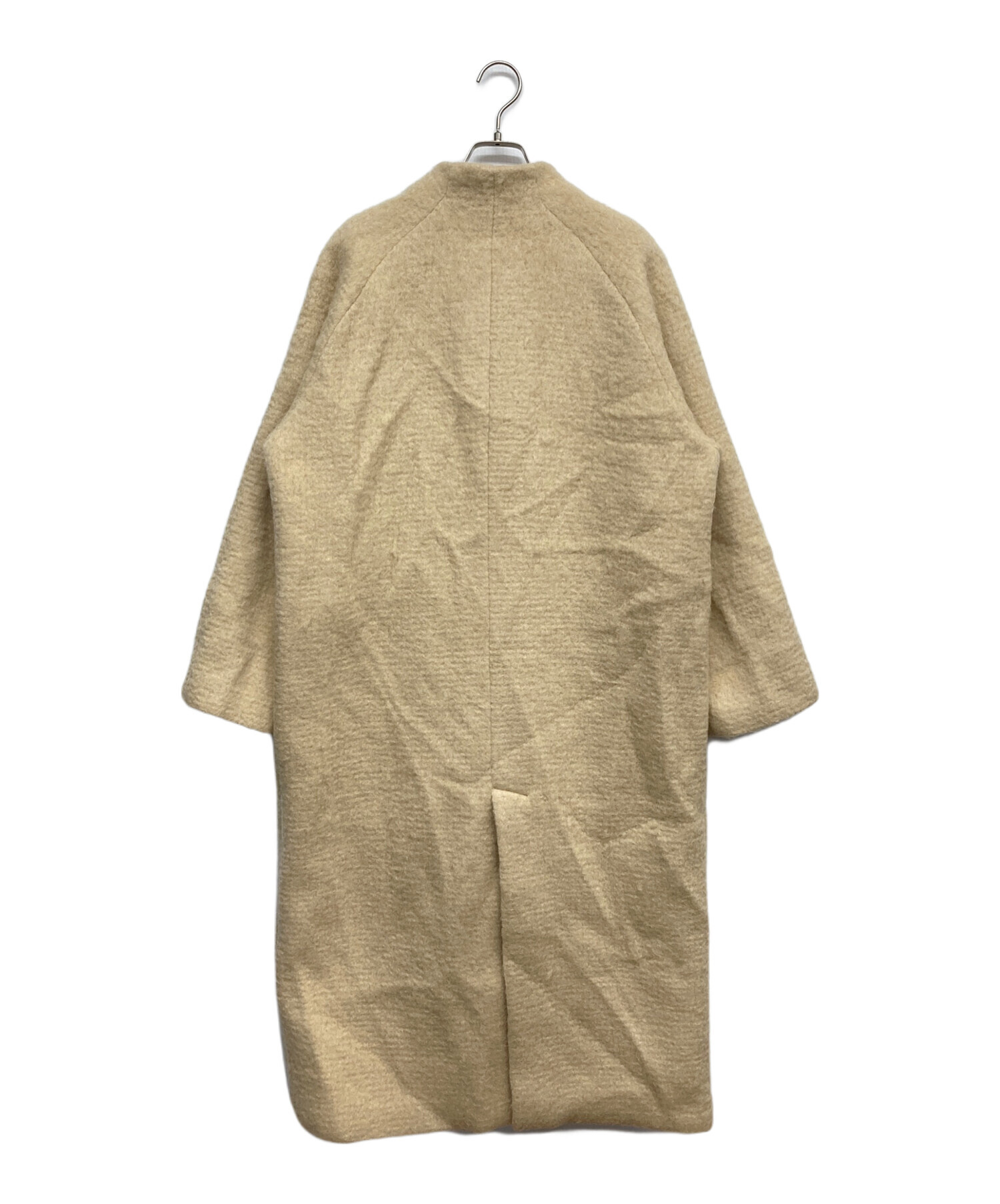 中古・古着通販】anuke (アンヌーク) シャギーコート ベージュ サイズ