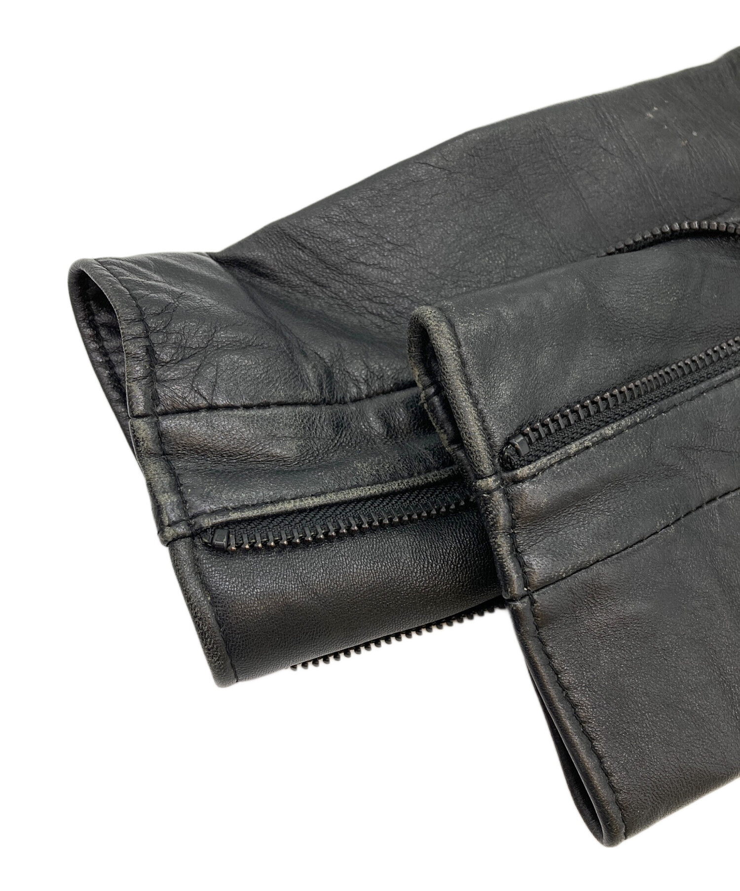 中古・古着通販】Schott (ショット) スタッズラムレザーダブル