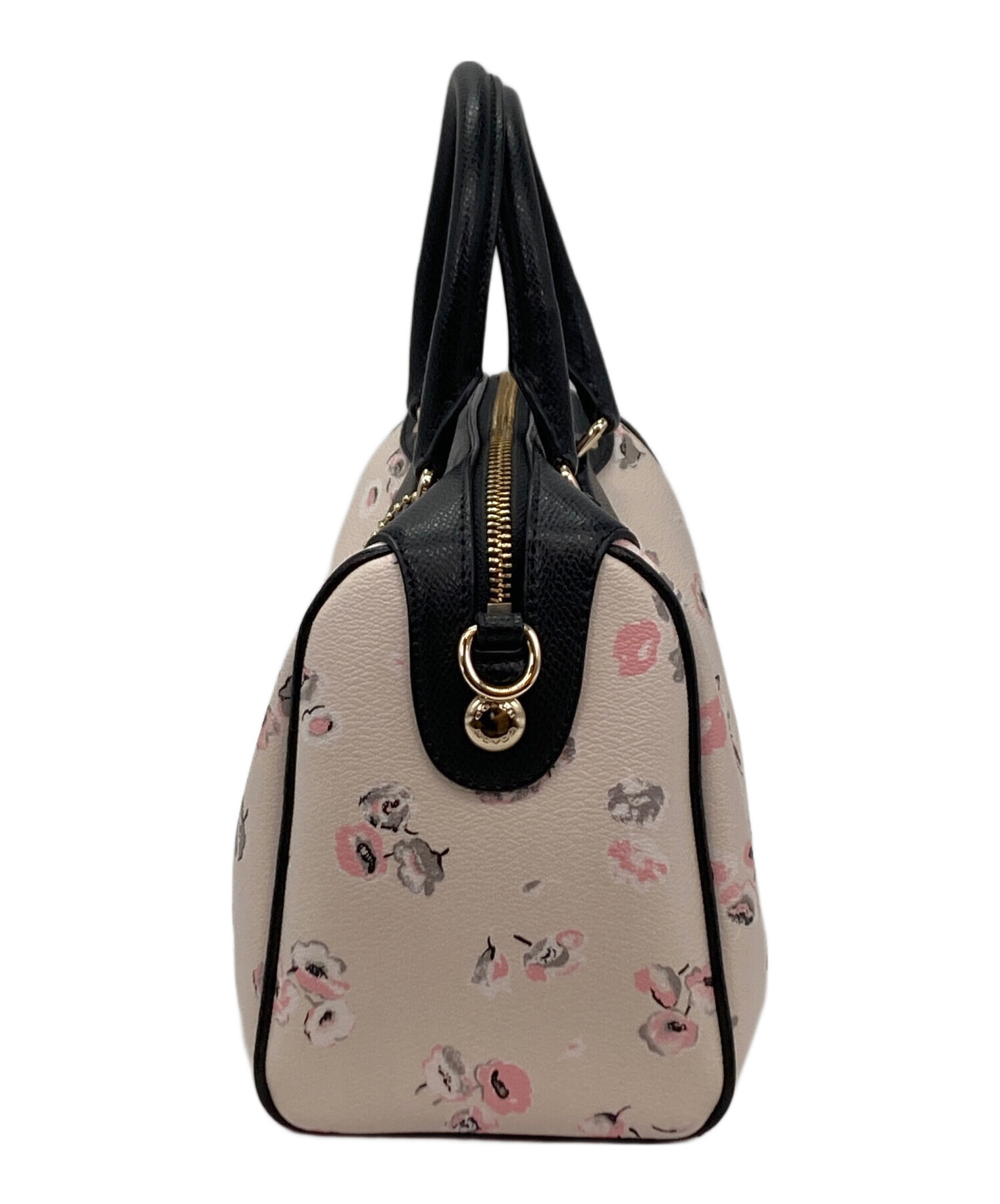 中古・古着通販】COACH (コーチ) ミニボストンバッグ ピンク｜ブランド