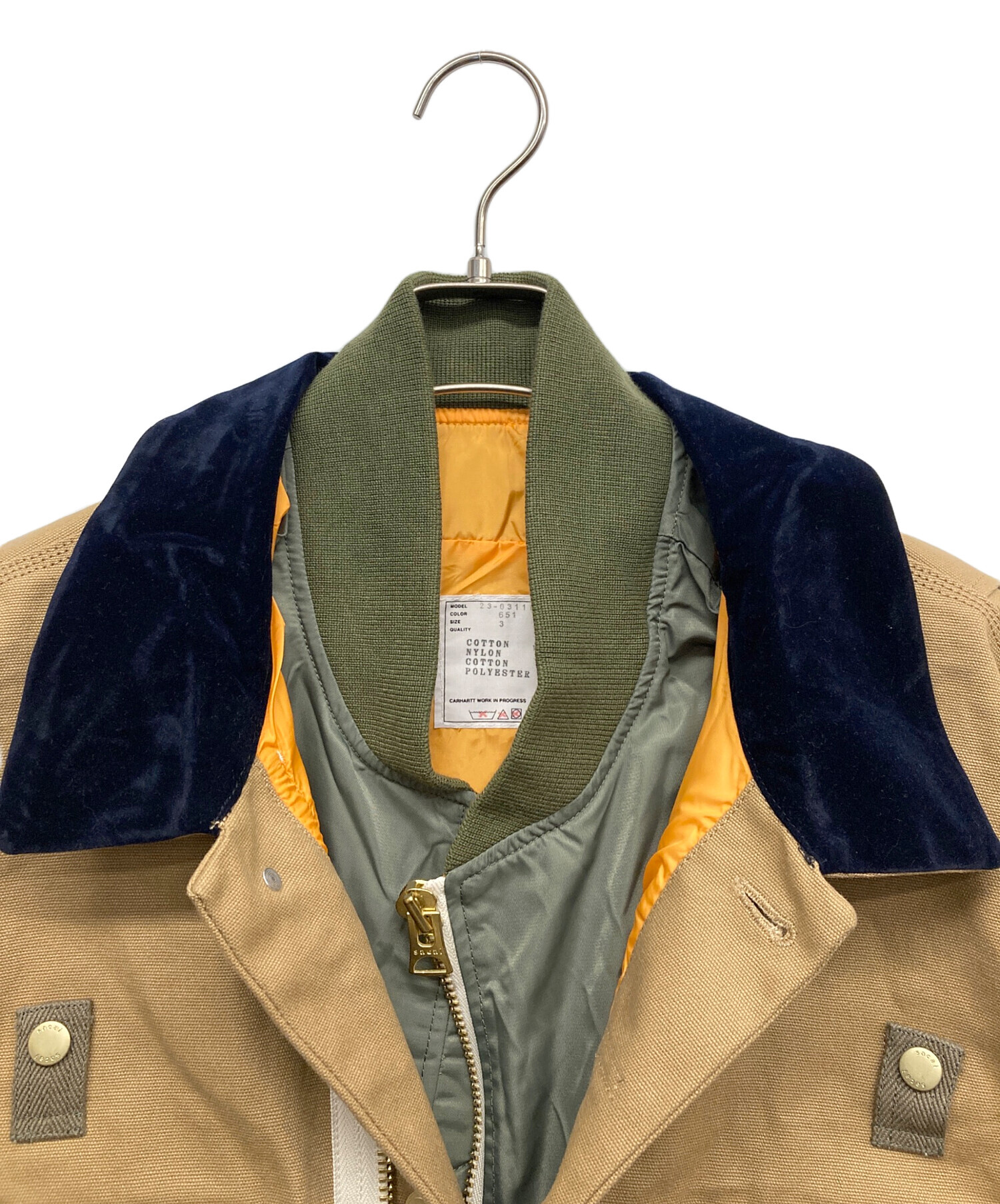 中古・古着通販】sacai (サカイ) CARHARTT WIP (カーハート ワークイン